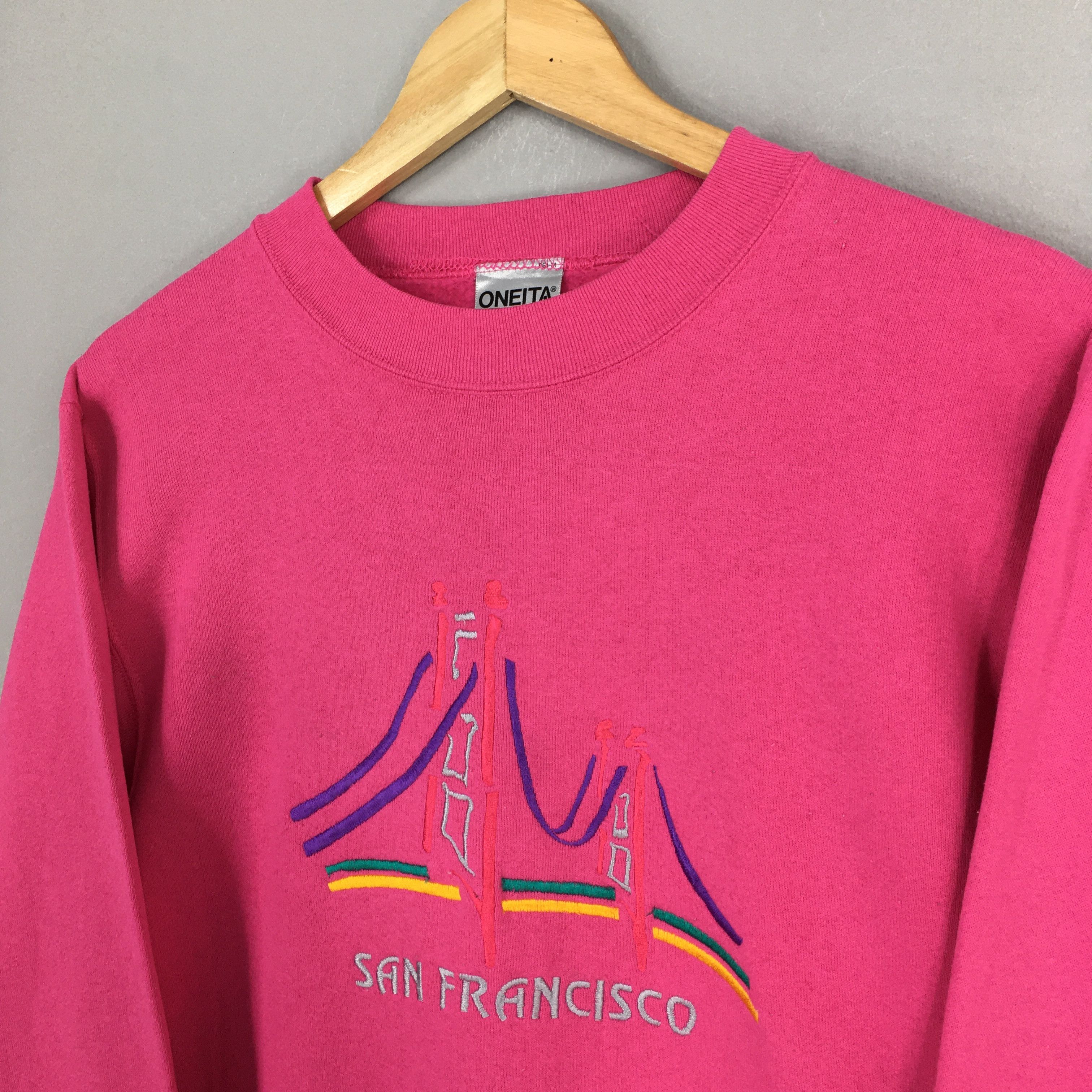 Vintage Vintage San Francisco California Usa Sweatshirt Small Size US S / EU 44-46 / 1 - 3 Thumbnail