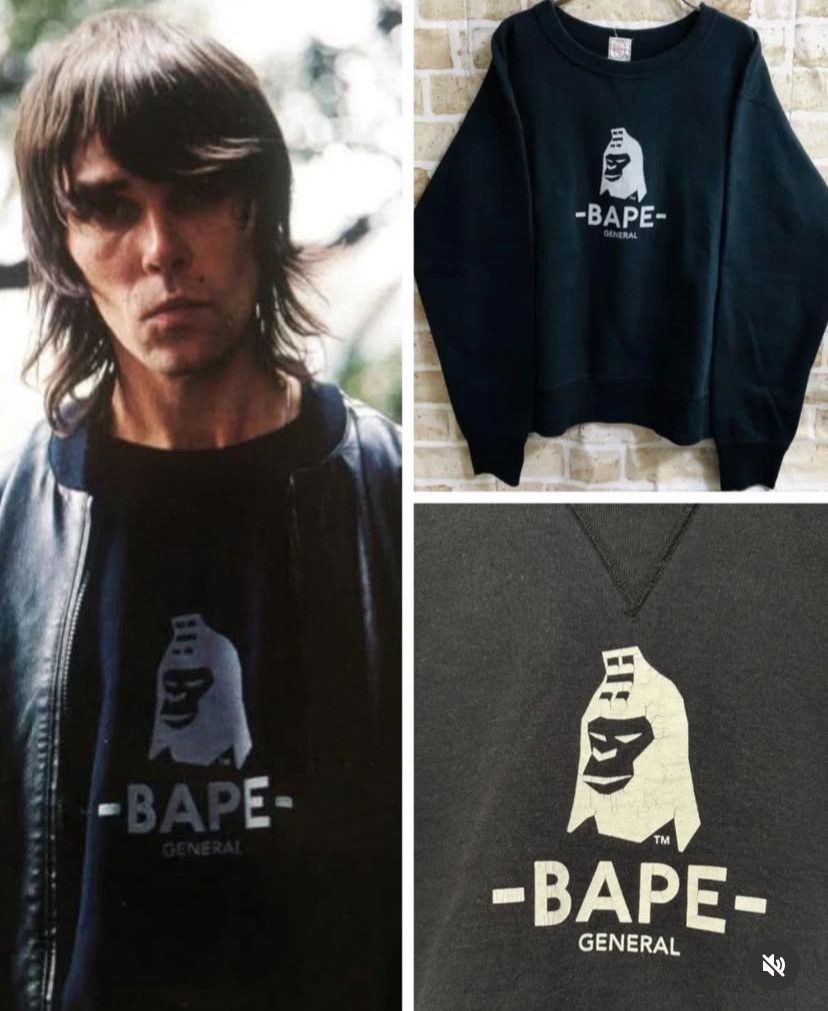 Bape OG 1999 Bape general logo sweatshirt Size US M / EU 48-50 / 2 - 2 Thumbnail