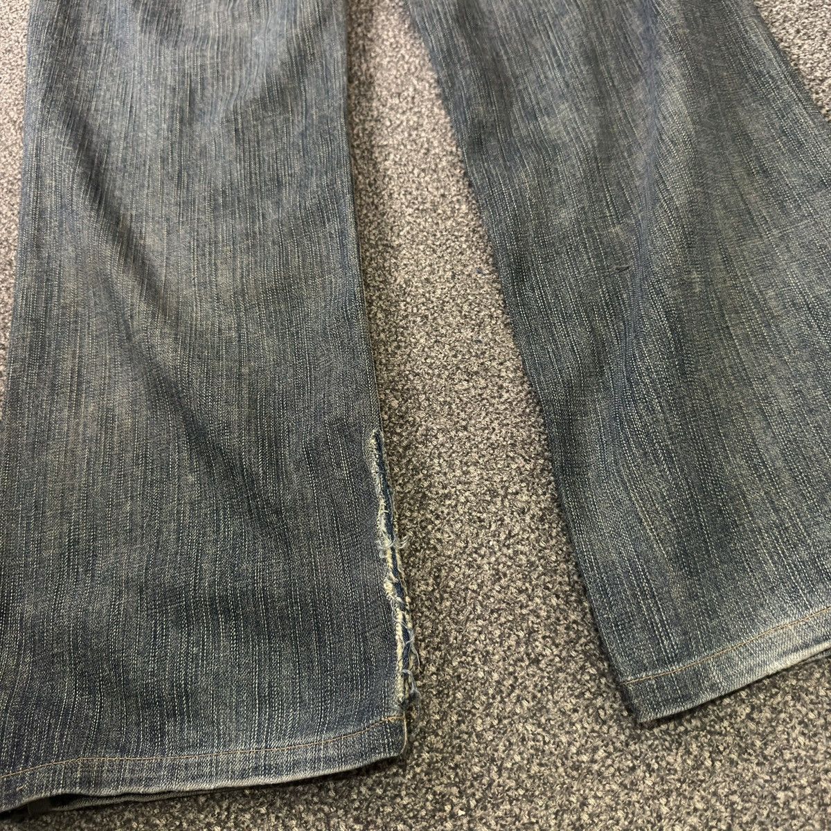 14th Addiction Vintage 90s Edwin 503 Baggy Rusty Japanese Dirty Denim Size US 30 / EU 46 - 10 Thumbnail