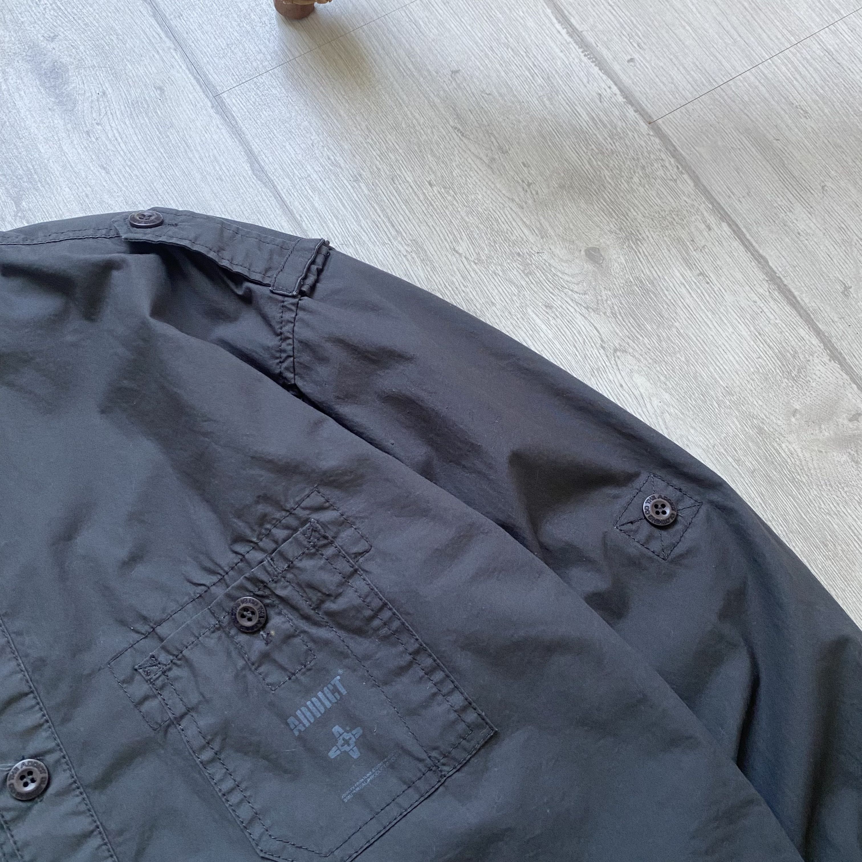 ADDICT Vintage ADDICT Casual military style shirt Diesel style Size US M / EU 48-50 / 2 - 5 Thumbnail