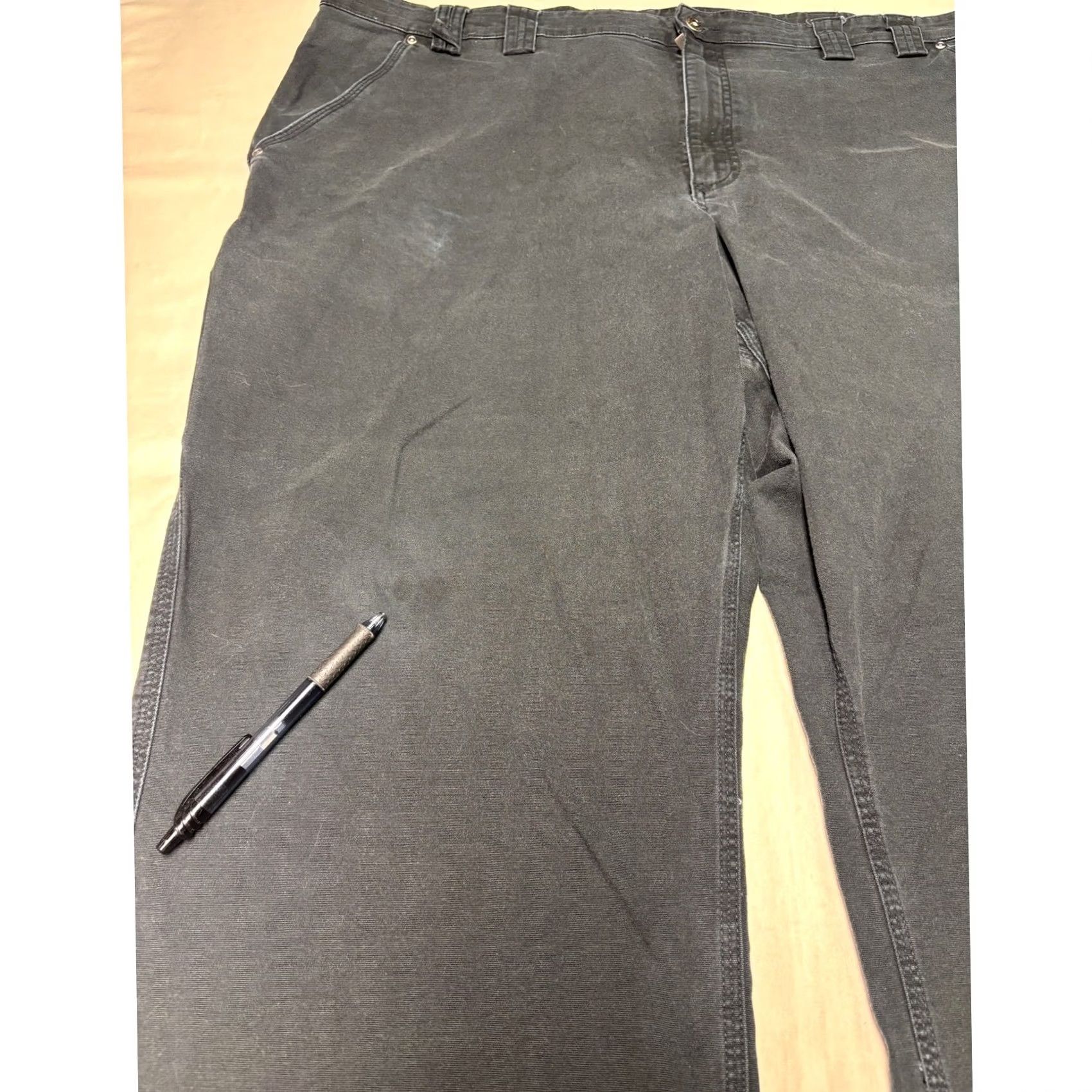 Duluth Trading Company Duluth Trading Co Flex Fire Hose Work Pants Black 48x30 Mens Size US 32 / EU 48 - 2 Thumbnail