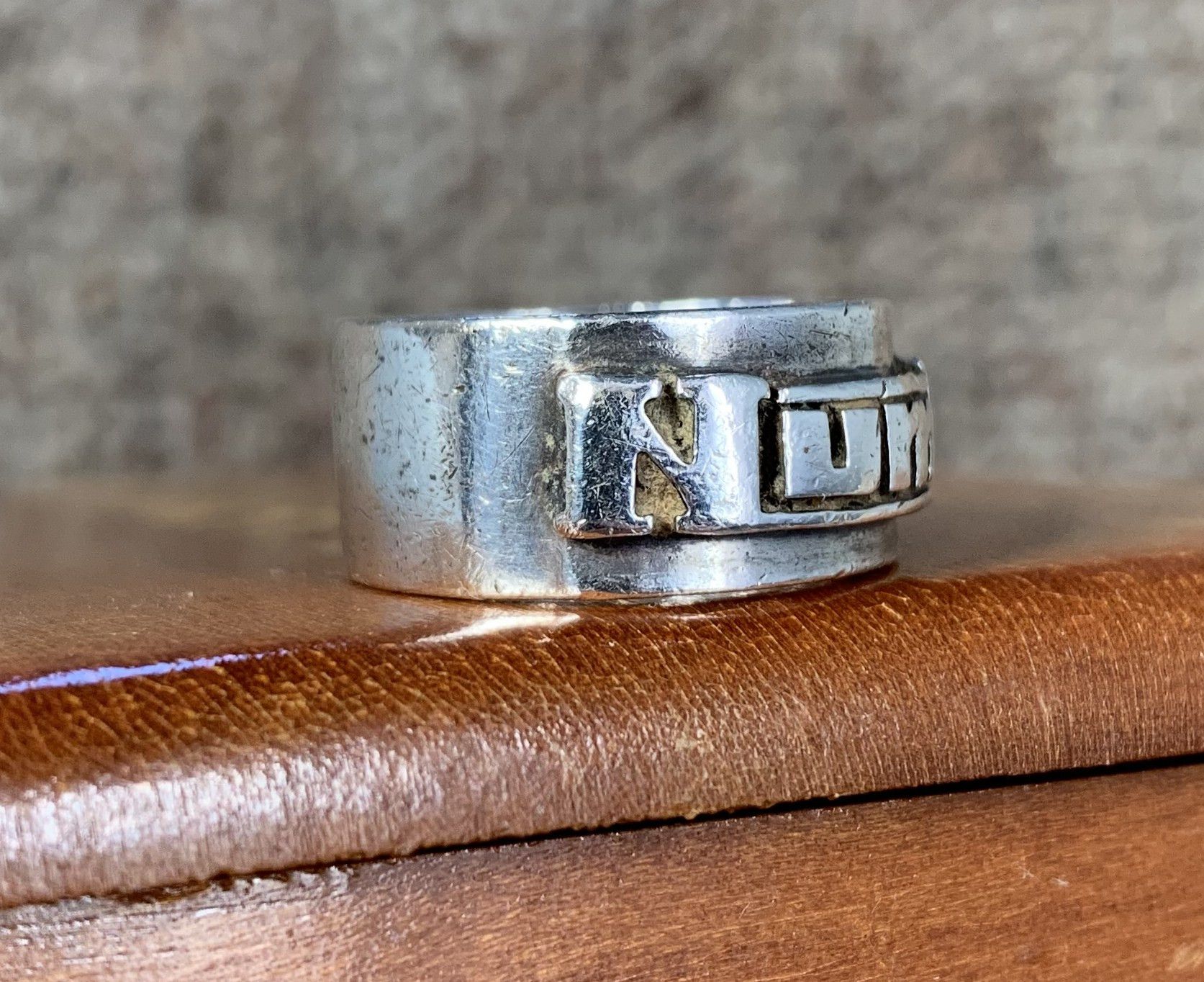 Number (N)ine SS00 Number (N)ine Ferrari/Lambretta Sterling Silver Ring Size ONE SIZE - 8 Thumbnail