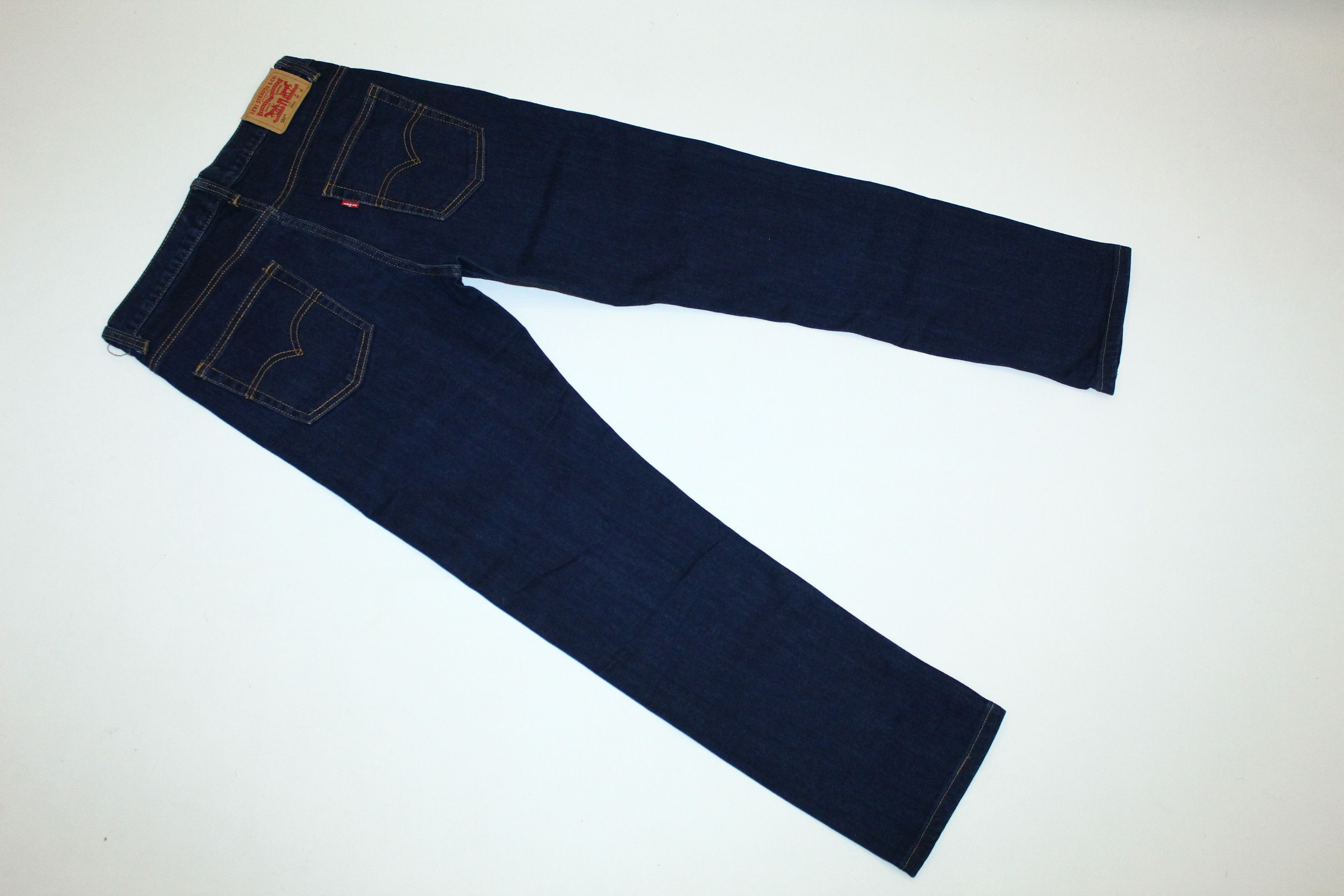 Levi's Vintage Clothing Y2k Levi's 502 Regular Taper Indigo Jeans Size US 30 / EU 46 - 7 Thumbnail