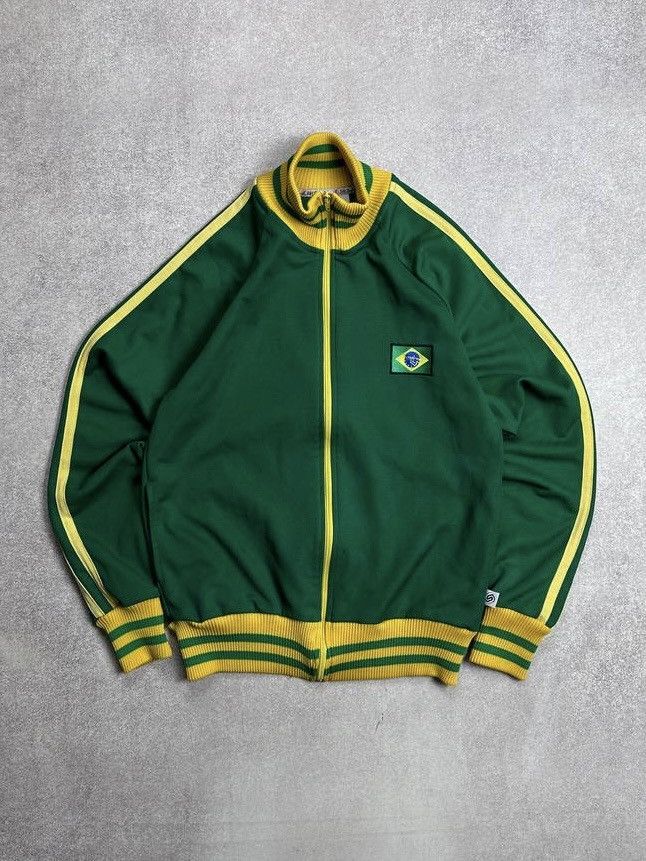Beauty Beast Vintage Brazil Boxy Zip Olympic Y2K Jacket S Size US S / EU 44-46 / 1 - 1 Thumbnail