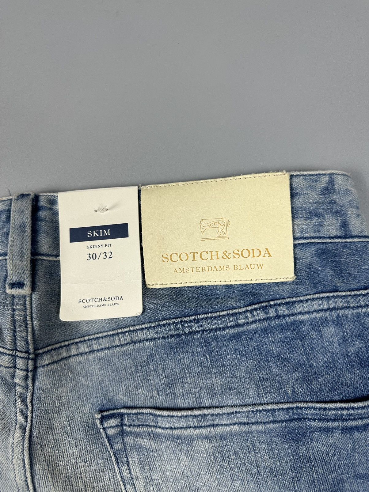 Scotch & Soda Scotch&Soda Rip Style Washed blue outside seam style Size US 30 / EU 46 - 3 Thumbnail