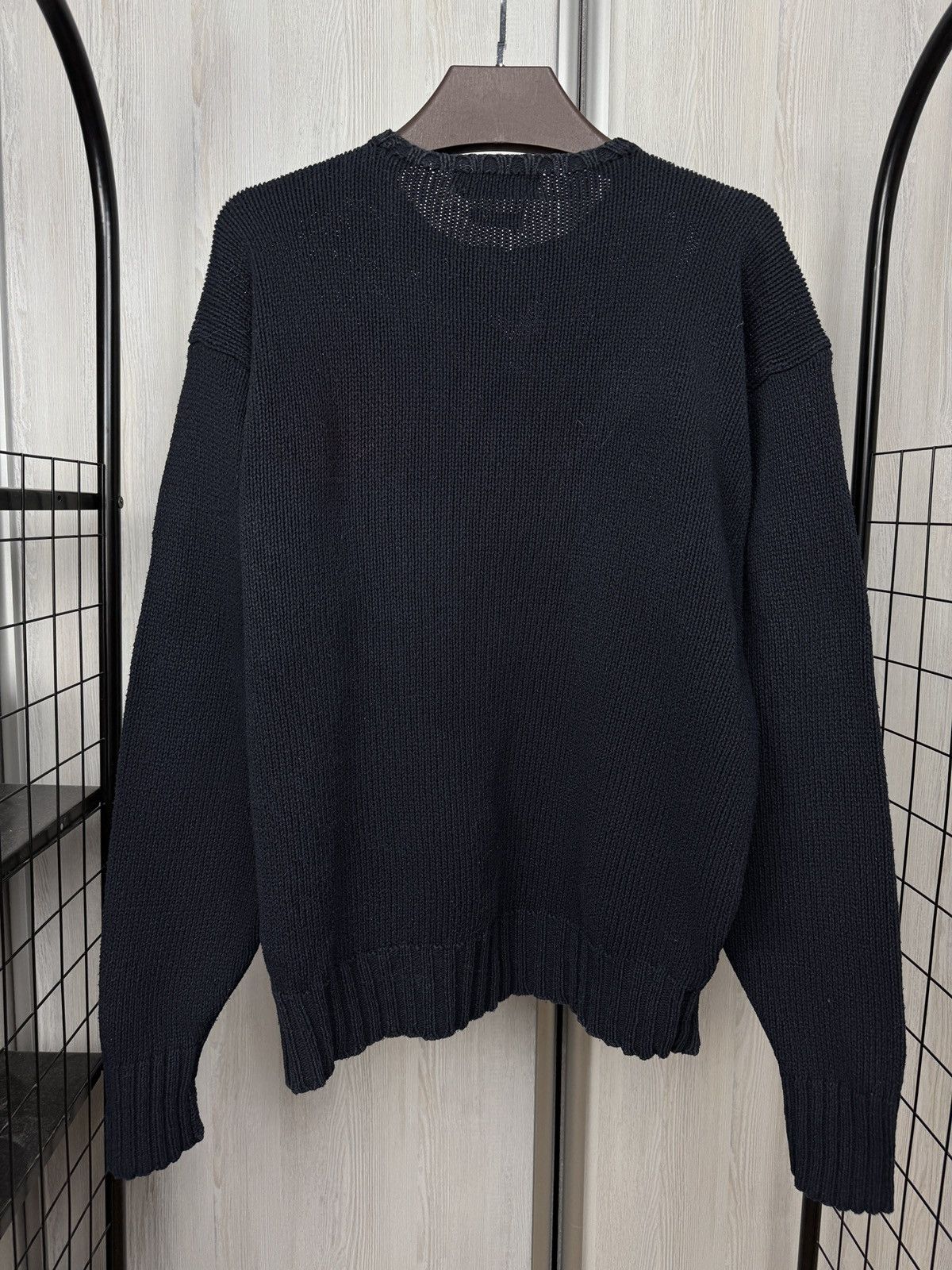 Polo Ralph Lauren Polo Ralph Lauren vintage blue knitted sweater Hong Kong Size US XL / EU 56 / 4 - 7 Thumbnail