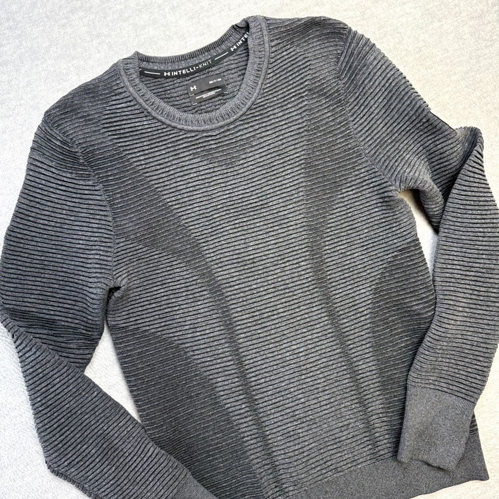 Under Armour Under Armour Shirt Men Small Gray Intelliknit Phantom Base Layer Run Gym Size US S / EU 44-46 / 1 - 2 Thumbnail