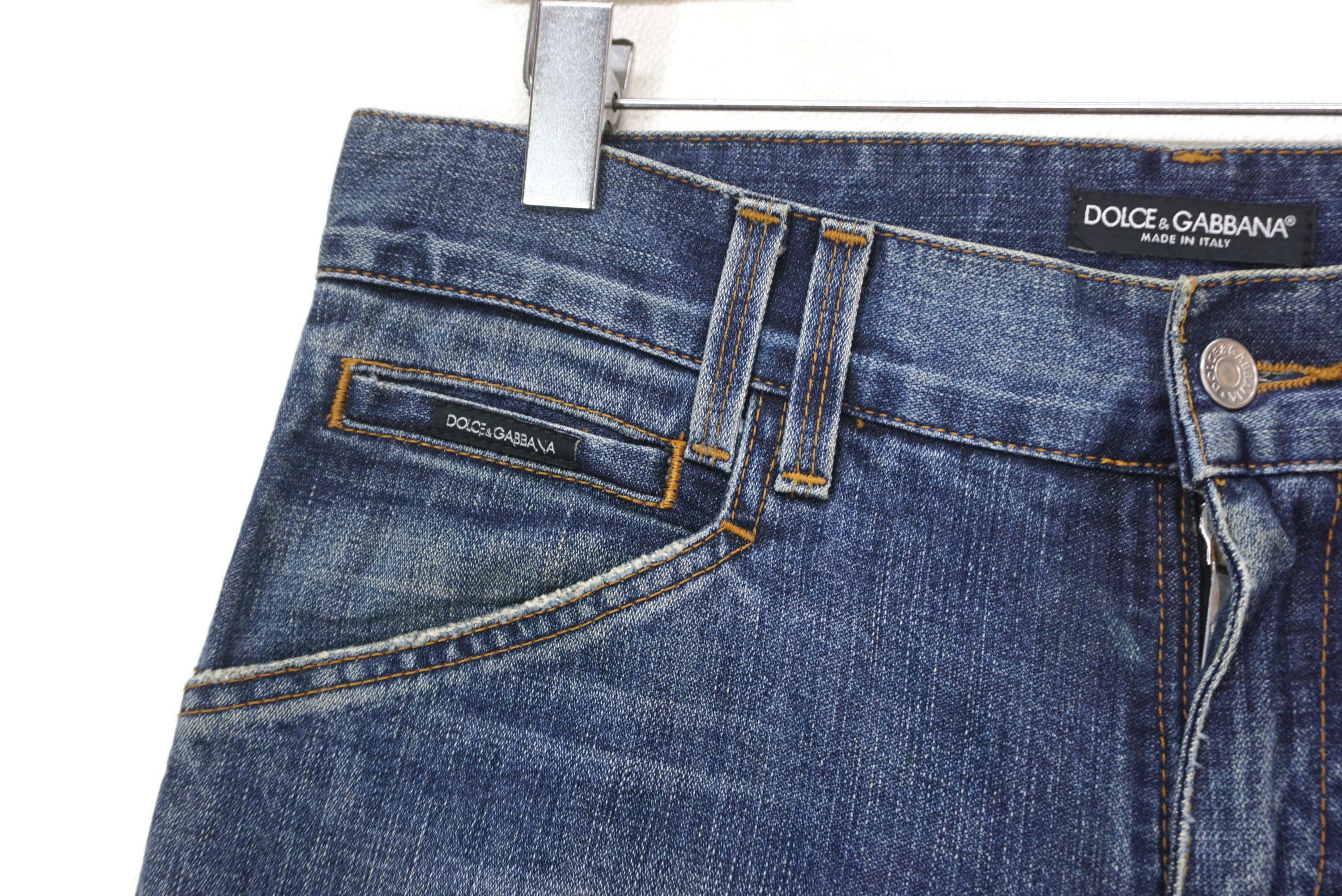Dolce & Gabbana D&G Jeans Size W34xL29 14 Classic Ankle Denim Made in Italy Size US 30 / EU 46 - 4 Thumbnail