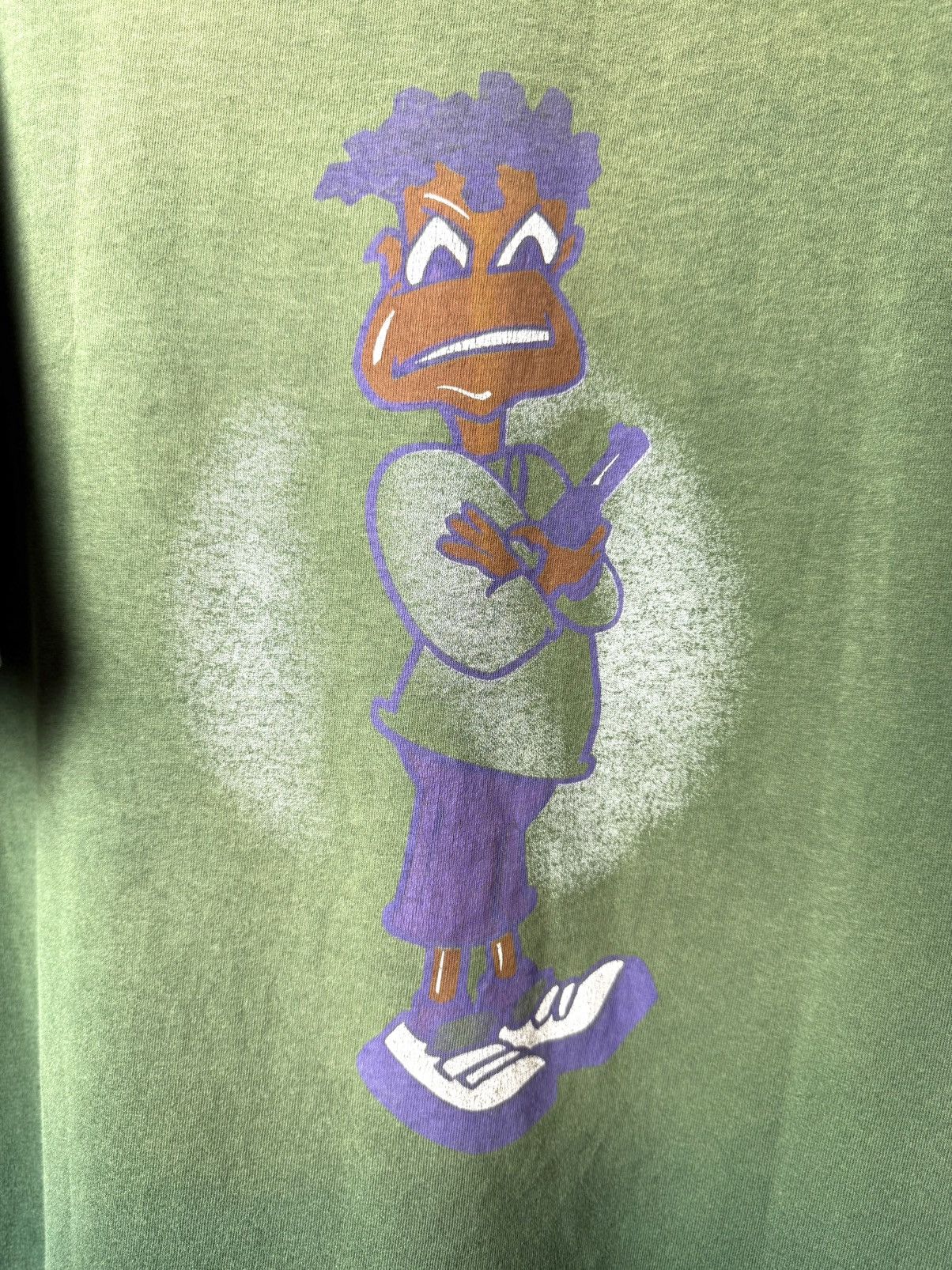 Band Tees × Rap Tees Rare! 1990’s Vintage Graffiti Rap Husla Gangsters T Shirt Size US XL / EU 56 / 4 - 10 Thumbnail