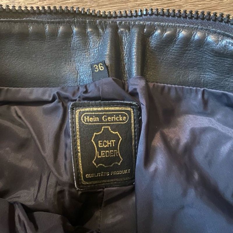 Hein Gericke Motorcycle Leather Hein Gericke Black Pants Size US 36 / EU 52 - 2 Thumbnail