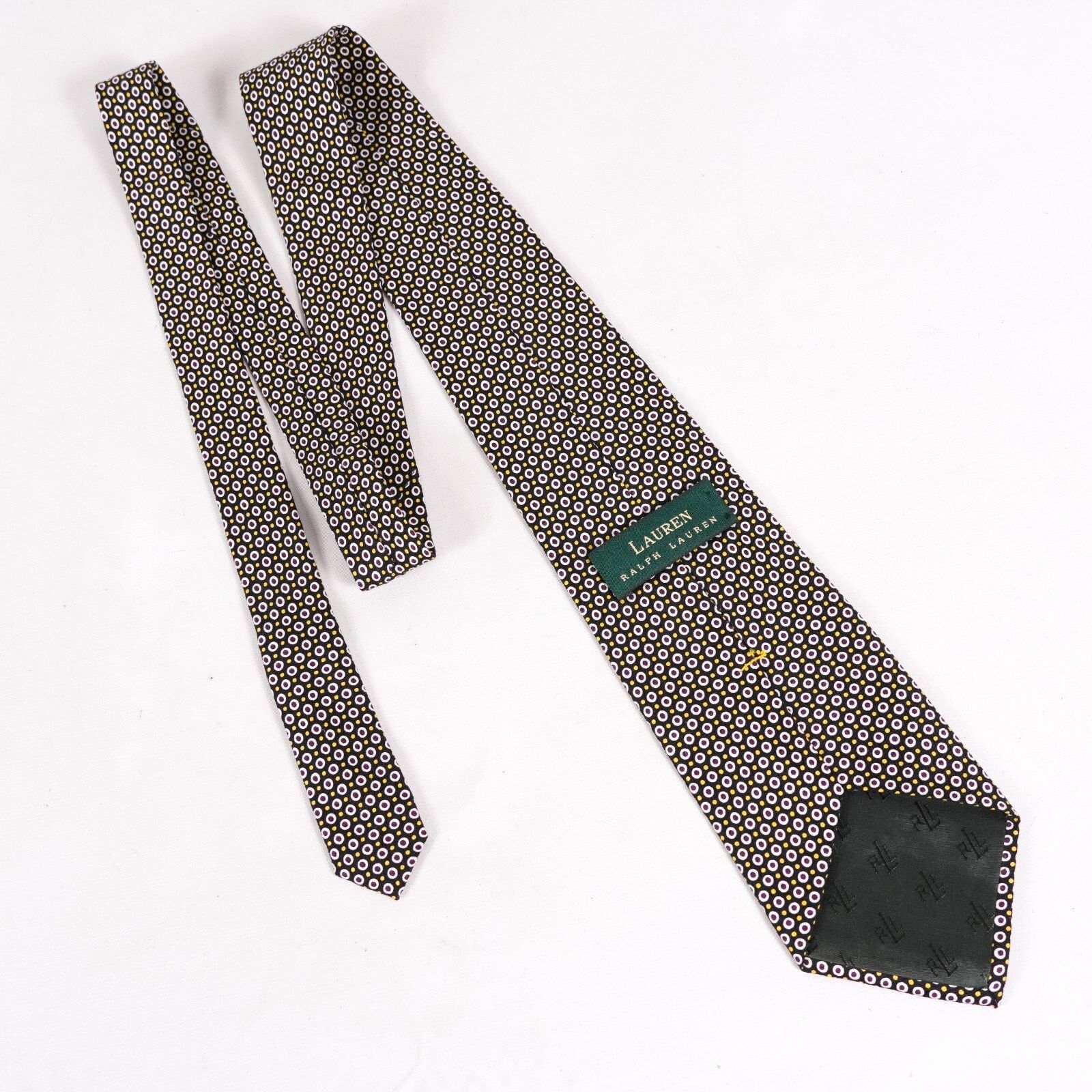Ralph Lauren Ralph Lauren Neck Tie Necktie Geometric Circles Polka Dots Size ONE SIZE - 5 Thumbnail