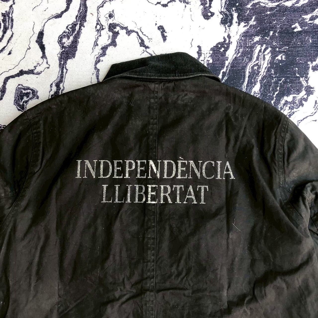 Vintage Buena Vista “Independència Llibertat” Toggle Jacket