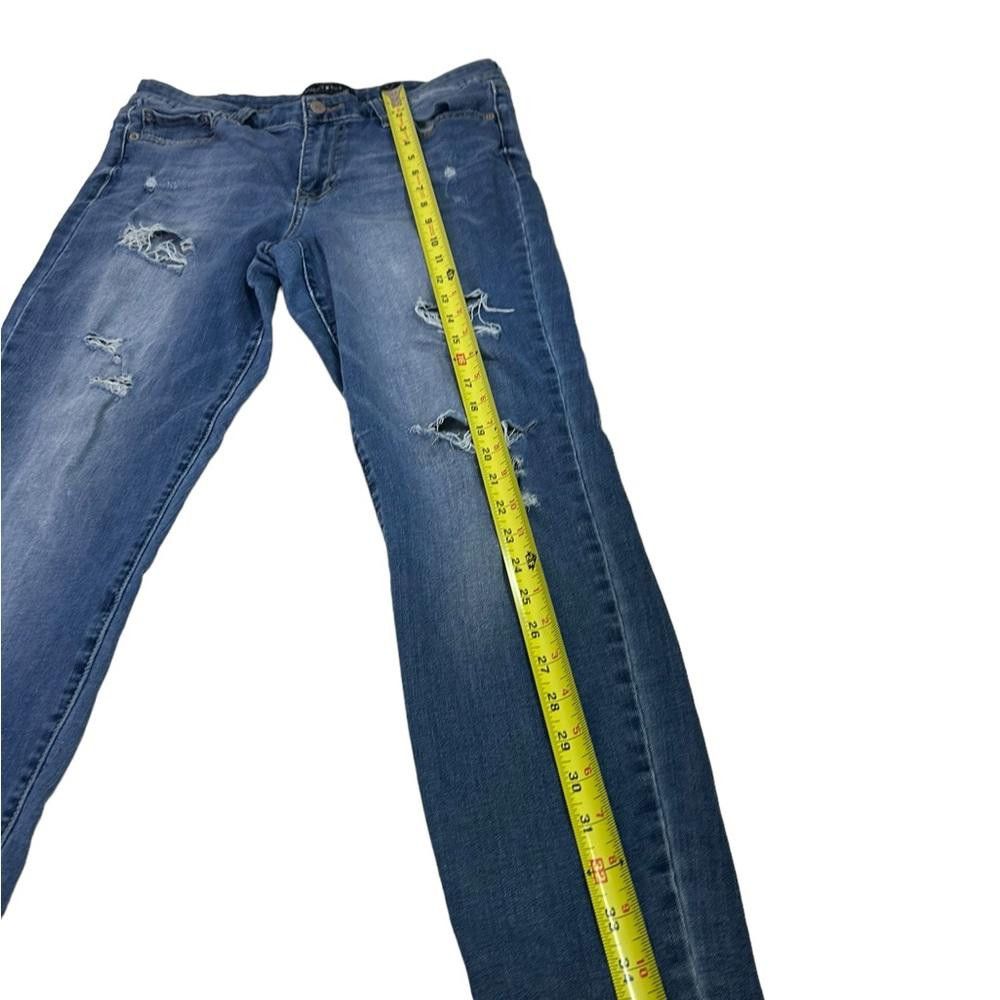 Lucky Brand Lucky Brand l Ava Mid Rise Skinny Distressed Jeans Size 10 Size 32" / US 10 / IT 46 - 3 Thumbnail