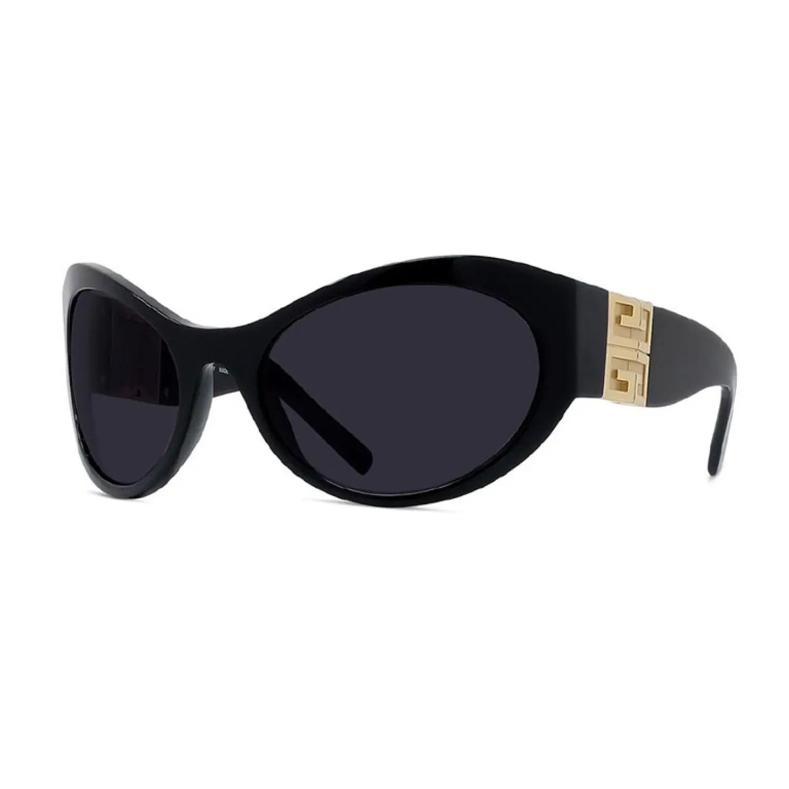 Givenchy BRAND NEW Givenchy GV40073I 01A Shiny Black/Gold/Grey Unisex Size ONE SIZE - 1 Thumbnail