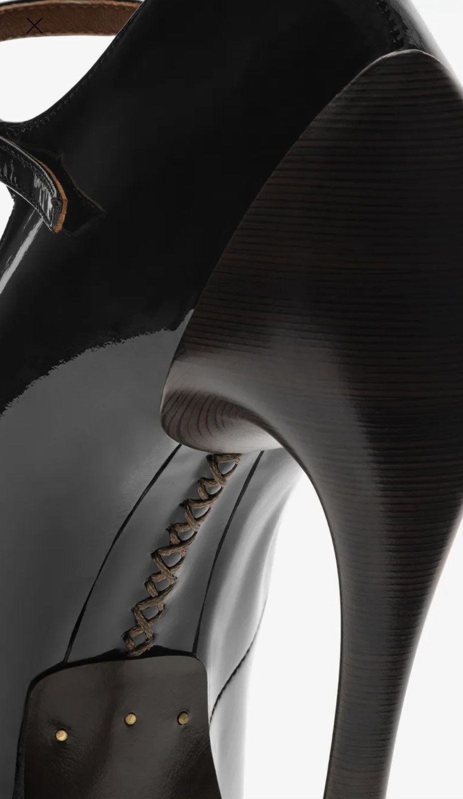 John Galliano John Galliano x Zara Reform Leather , heeled ,black 37 ...