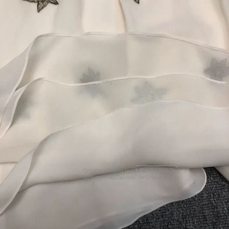 Saint Laurent Paris Saint Laurent Paris White Fireworks Dress Jacket Size XS / US 0-2 / IT 36-38 - 4 Thumbnail