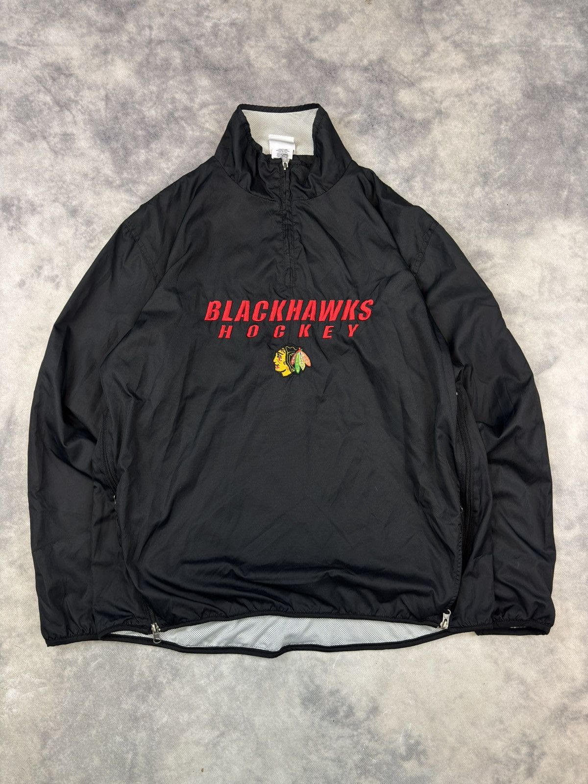 NHL × Vintage Vintage Blackhawks Hockey nhl light jacket 90s y2k USA Size US M / EU 48-50 / 2 - 1 Thumbnail