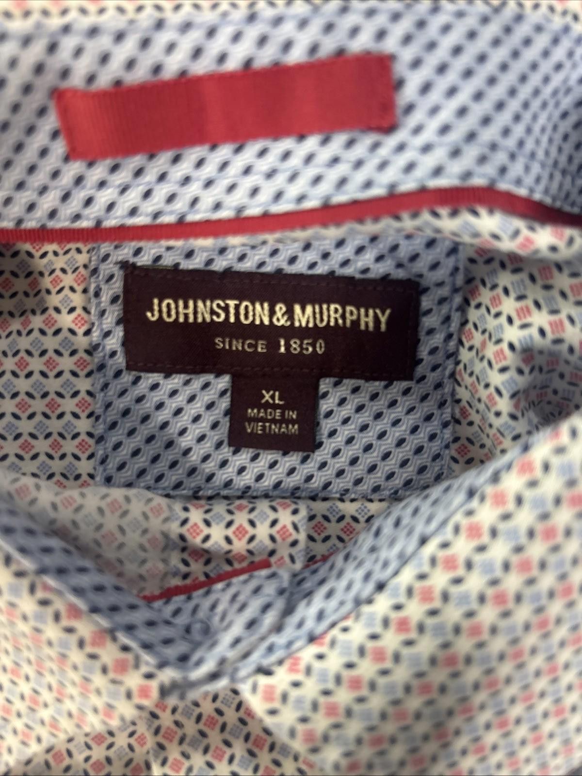 Johnston & Murphy Johnston And Murphy Men’s Long Sleeve XL Button-Down Shirt Size US XL / EU 56 / 4 - 6 Thumbnail