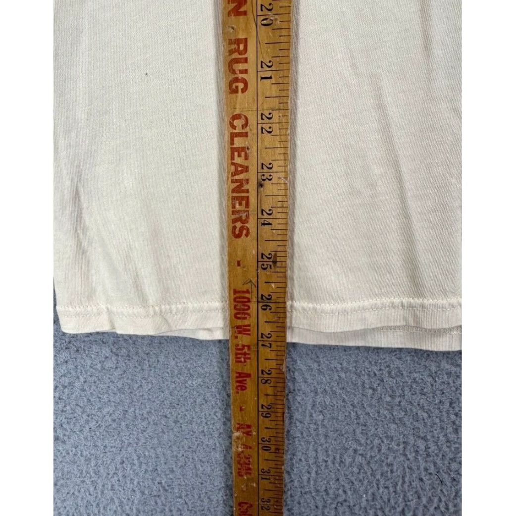 Lucky Brand Lucky Brand Shirt Womens Medium M Beige The Mark Of Good Luck Tee Graphic NEW Shirt Women Medium Beige Graphic Print 90s Preppy Mens? (no gender) Size M / US 6-8 / IT 42-44 - 6 Thumbnail