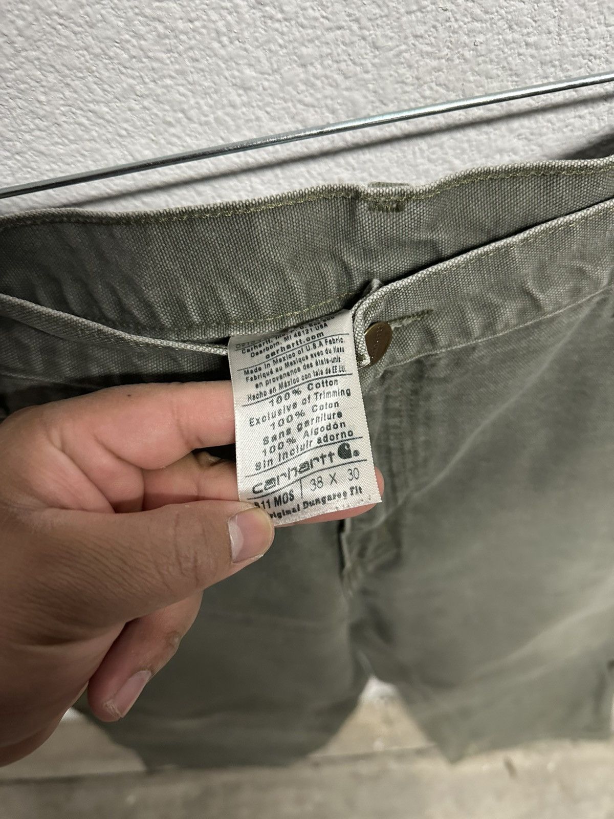 Carhartt Carhartt Green Carpenter Pants 38 x 30 Size US 38 / EU 54 - 4 Thumbnail