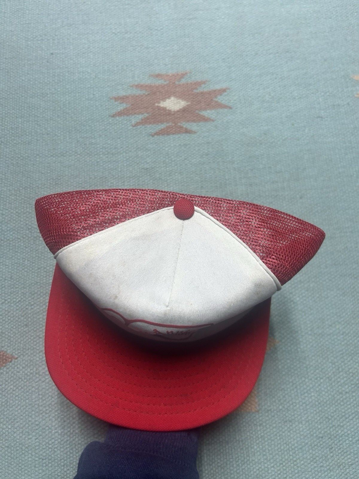 Vintage Vtg trucker hat Thomaston fire department 100th annivers USA Size ONE SIZE - 4 Thumbnail