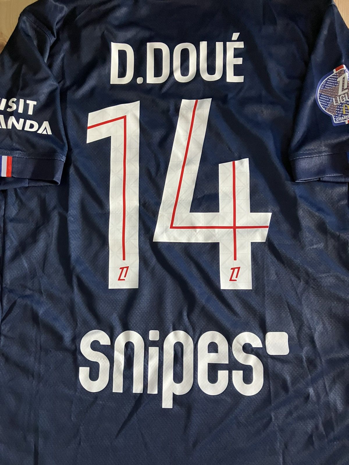 Nike 2025 D. Doué #14 jersey Size US S / EU 44-46 / 1 - 3 Thumbnail