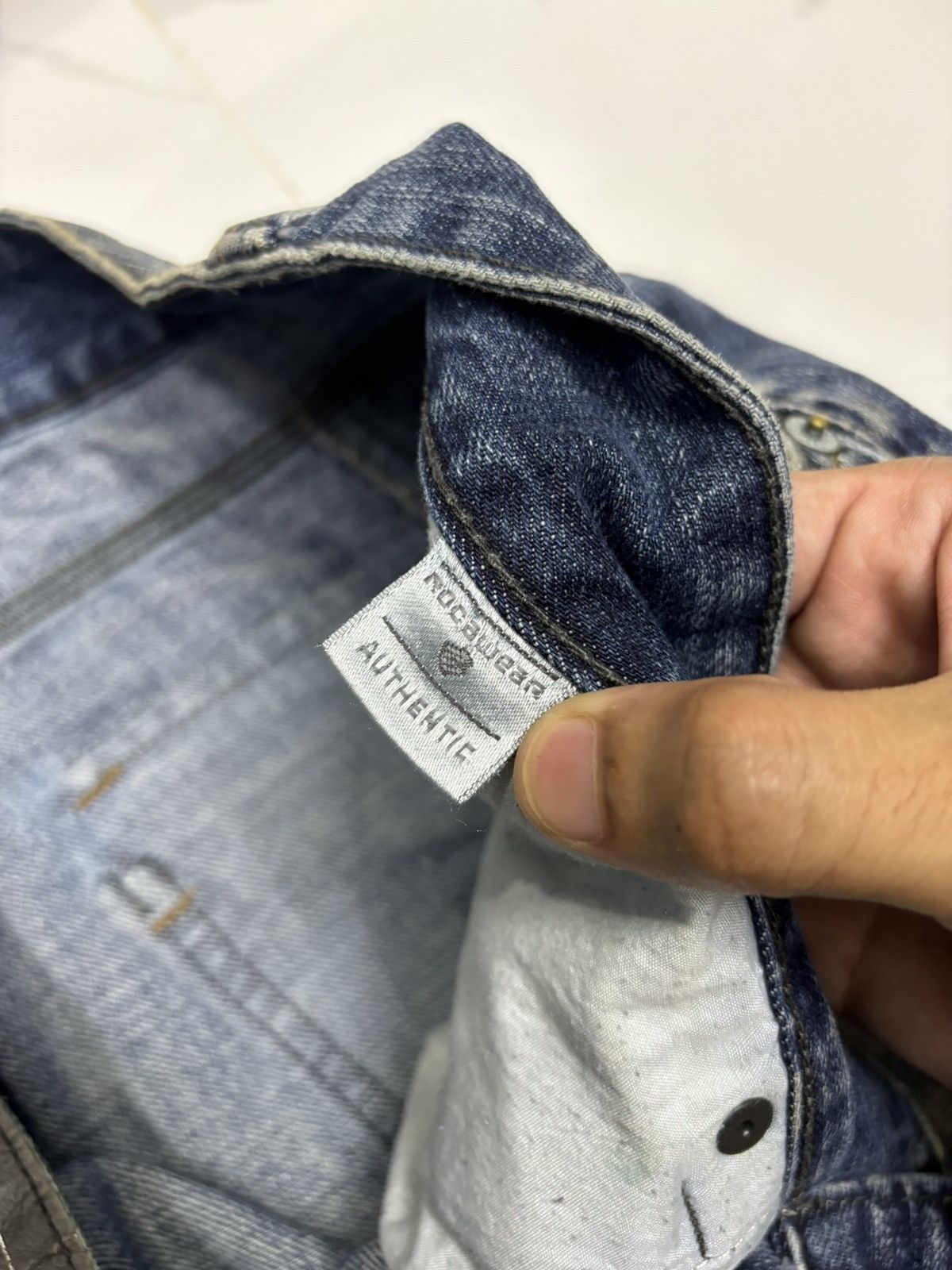 JNCO × Rocawear × Southpole VINTAGE ROCAWEAR BAGGY DISTRESSED DENIM JEANS Size US 40 / EU 56 - 12 Thumbnail