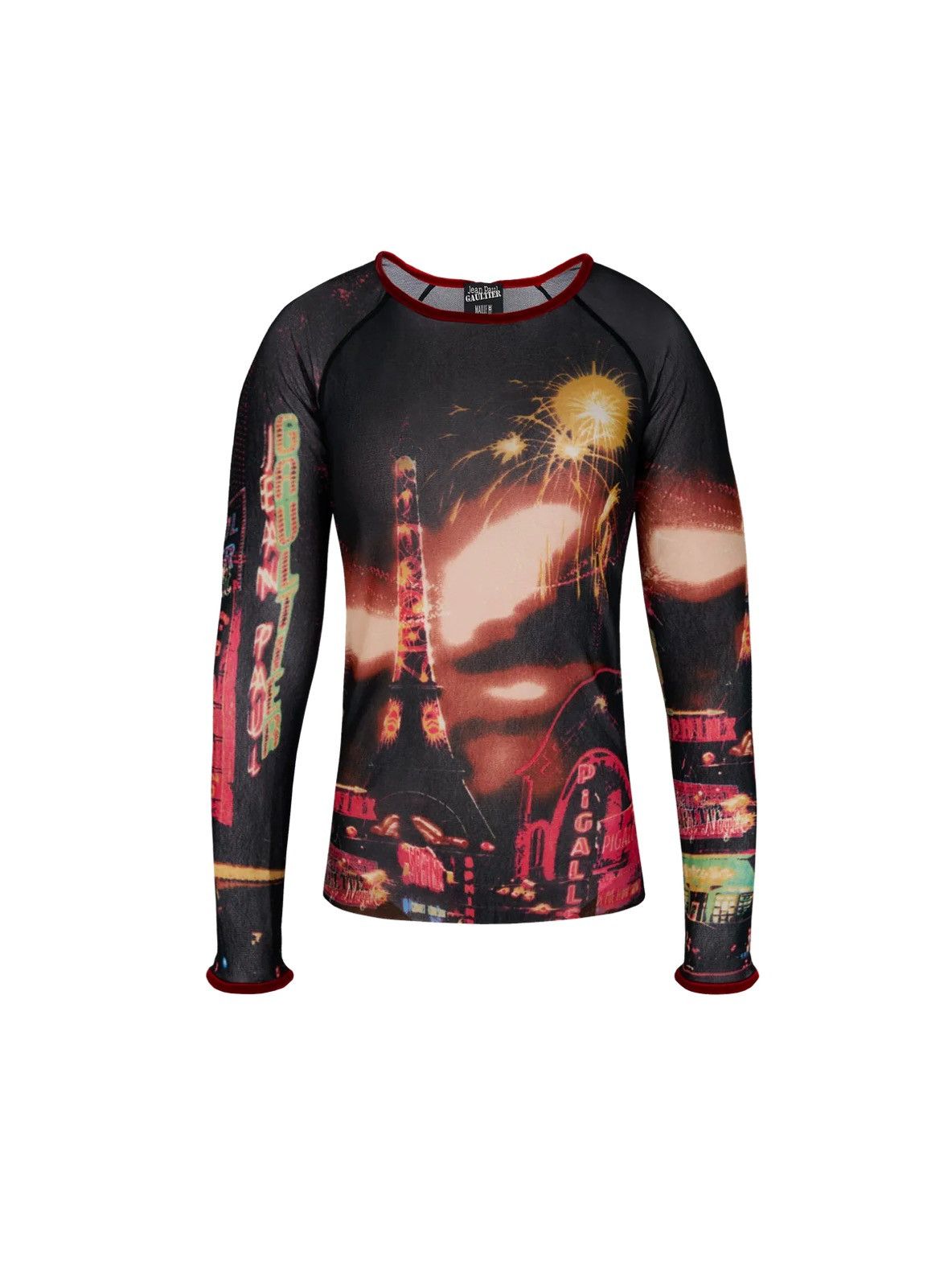 Jean Paul Gaultier Mesh Eiffel Tower top. Small Size S / US 4 / IT 40 - 2 Thumbnail