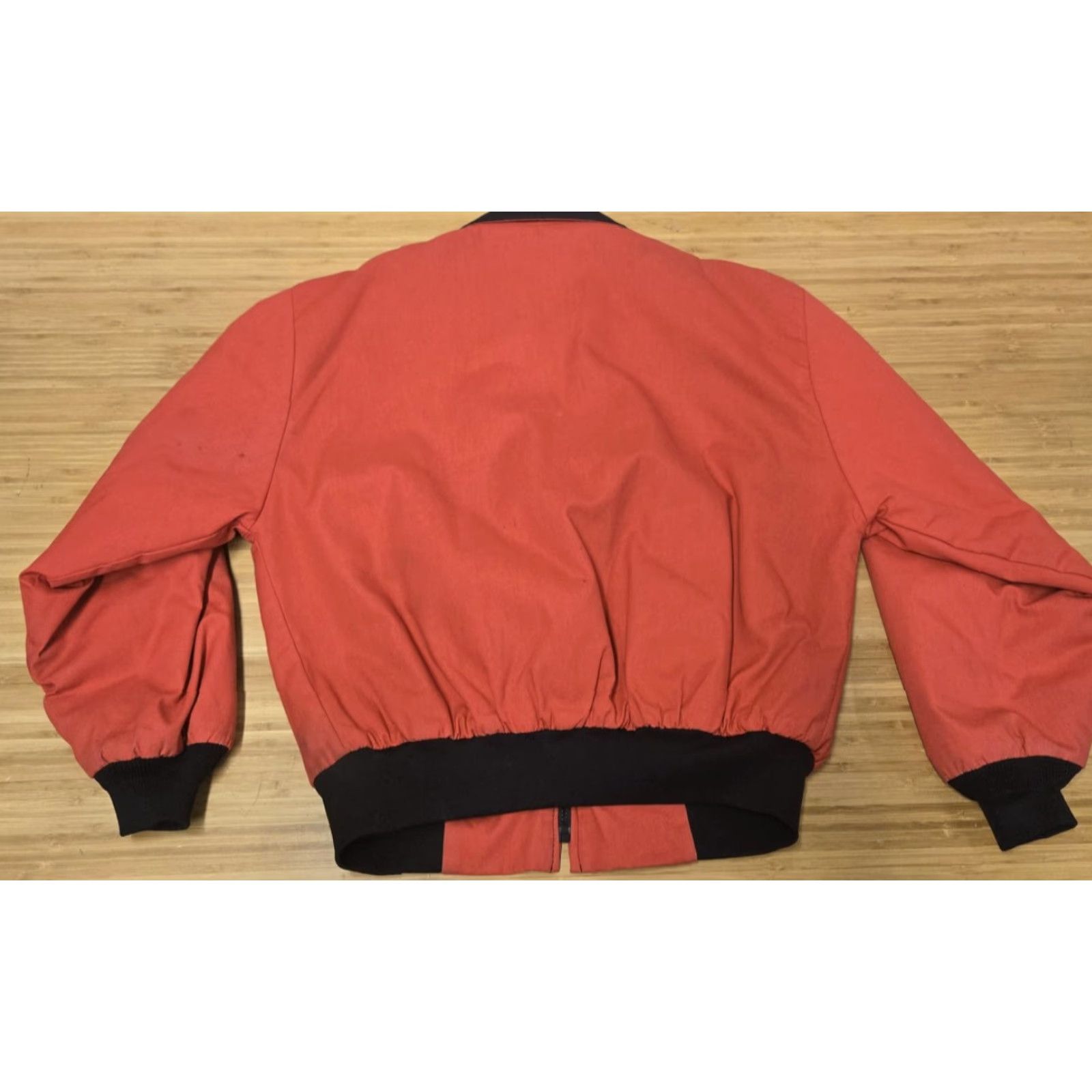Vintage VINTAGE Santa Fe Trail Jacket Mens XL Orange Black Southwestern Bomber USA 80s Size US XL / EU 56 / 4 - 6 Thumbnail