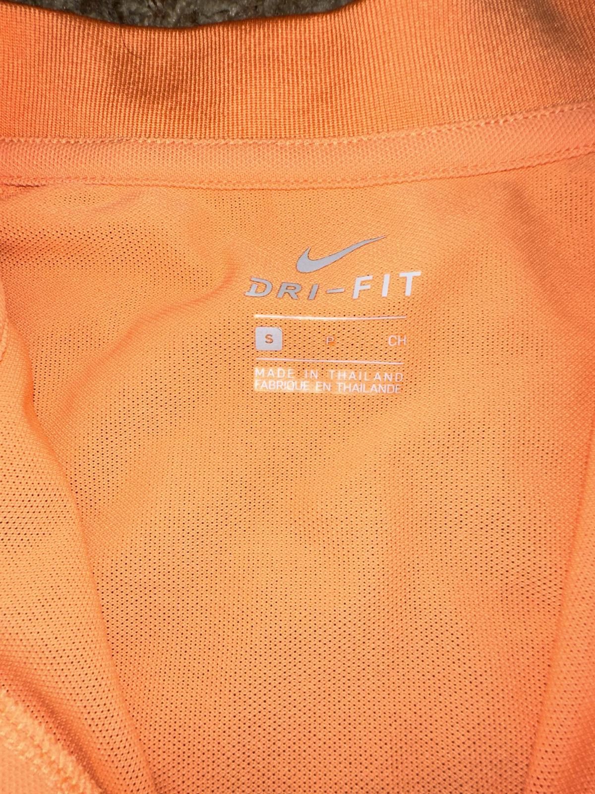 Nike Nike Women's Dri-Fit SS Breathe Fabric Zip Golf Polo Shirt Sample Size S / US 4 / IT 40 - 3 Thumbnail