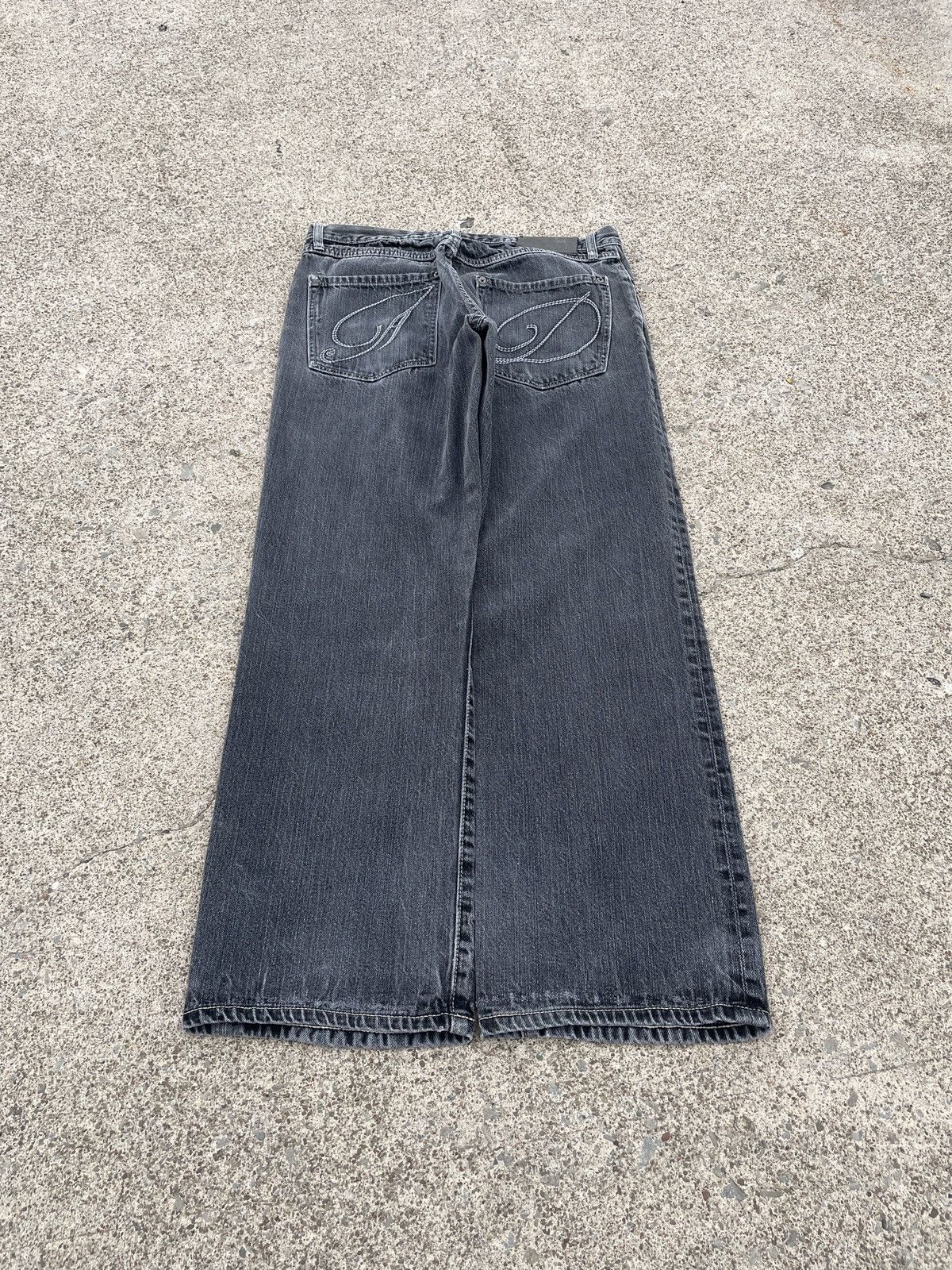 Artful Dodger Baggy Artful Dodger Black Y2K Denim Size US 34 / EU 50 - 2 Thumbnail
