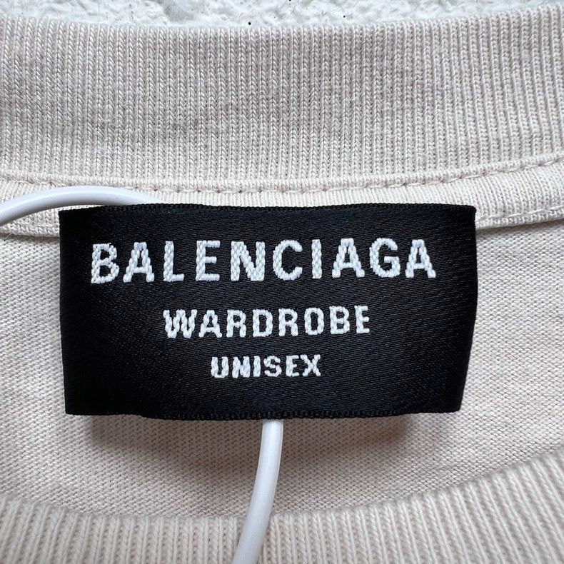 Balenciaga Balenciaga E-mail LOGO milk tea color short sleeves Size US XS / EU 42 / 0 - 3 Thumbnail