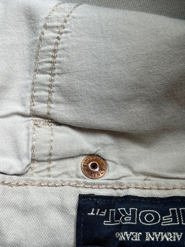 Armani Armani Jeans Size 29 Made in Italy Flared Pants Rare 2000s Size 29" - 11 Thumbnail