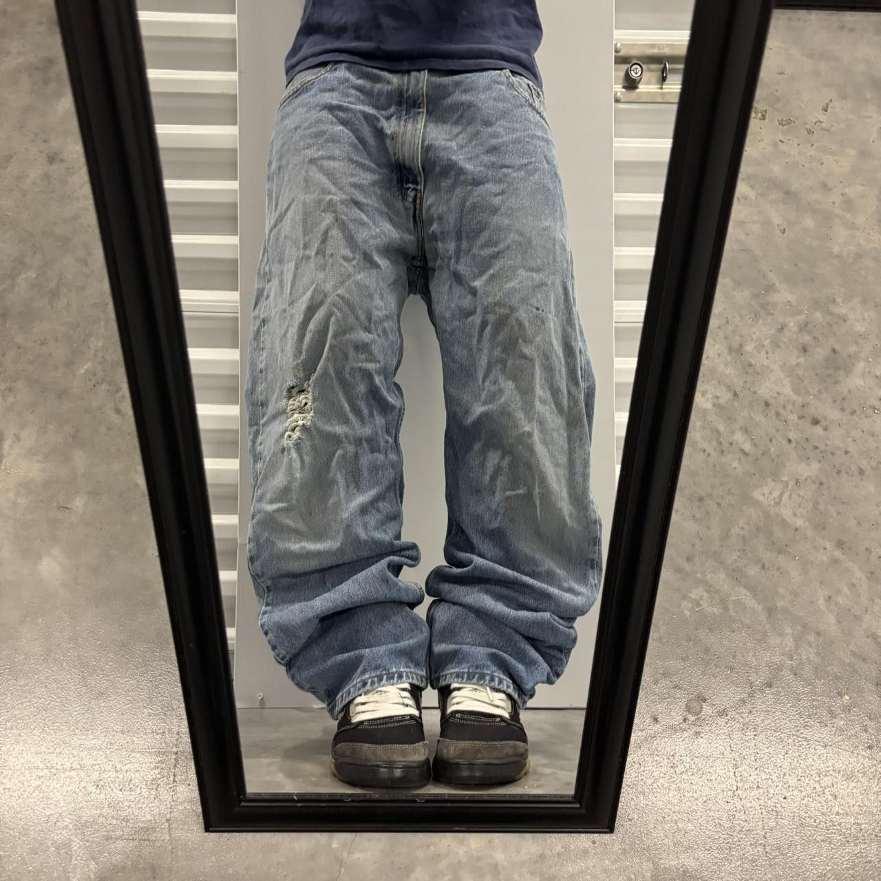 Levi's × Vintage Crazy Vintage 90s Faded Levi’s Distressed Denim Jeans! Size US 36 / EU 52 - 1 Thumbnail
