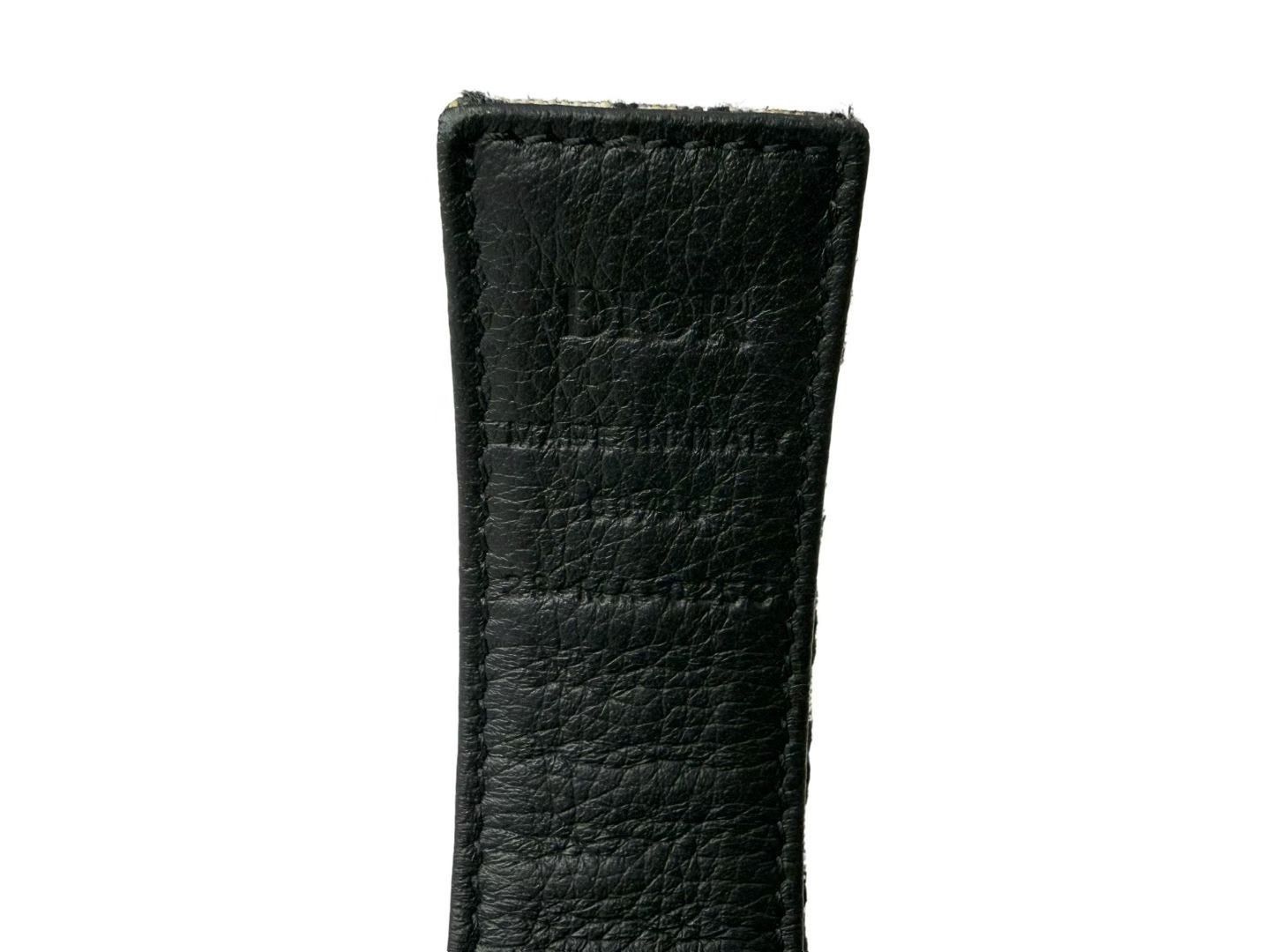 Dior Dior Classic Monogram Belt with Letter Buckle Size ONE SIZE - 6 Thumbnail