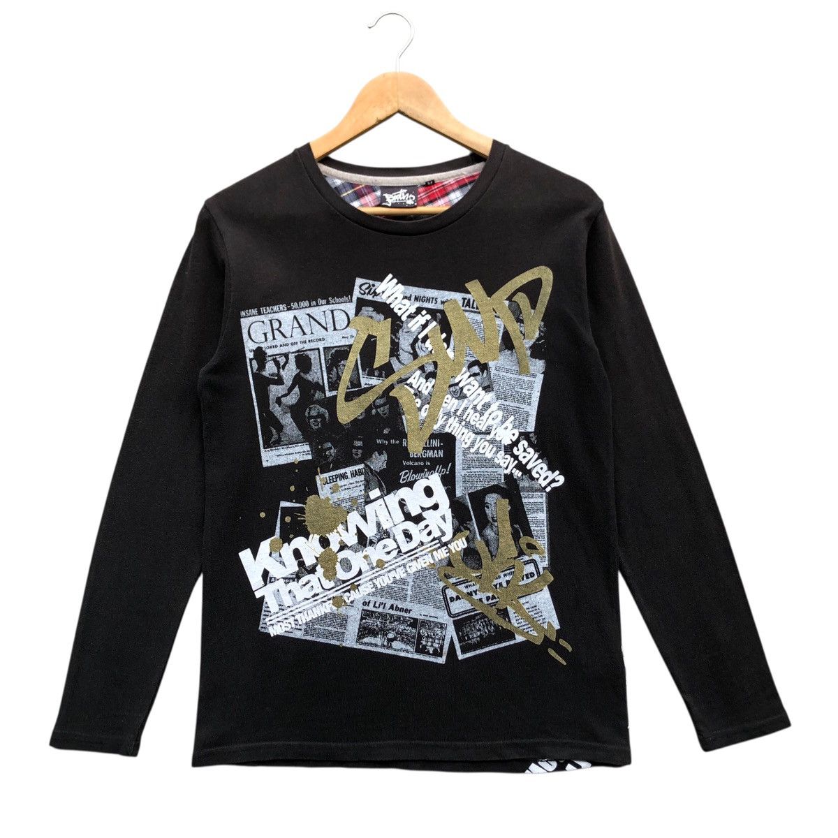 Tornado Mart Japaanese Tribal Black Dark Tornado Mart LongSleeve