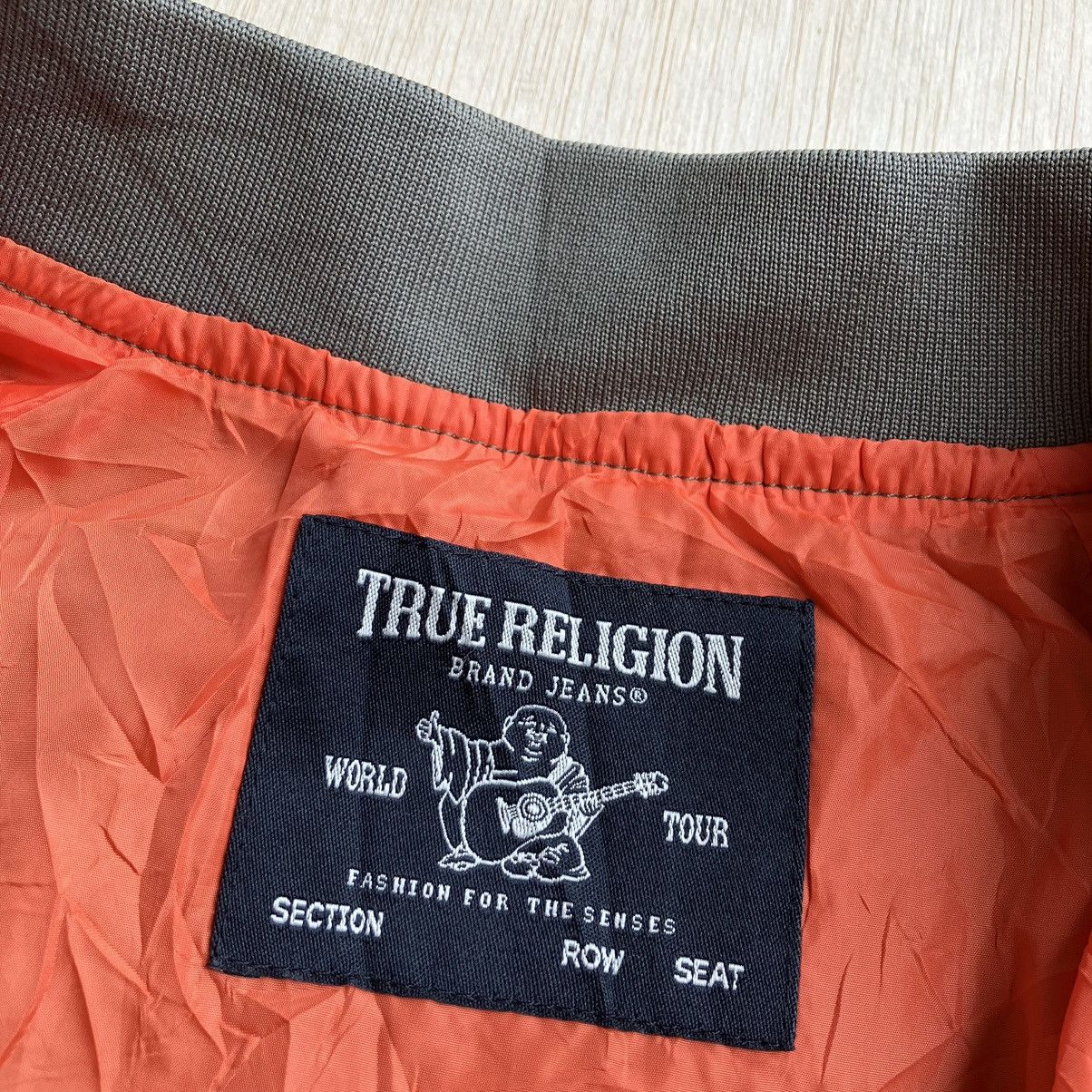 True Religion TRUE RELIGION BOMBER LONG COAT JACKET Size US M / EU 48-50 / 2 - 4 Thumbnail
