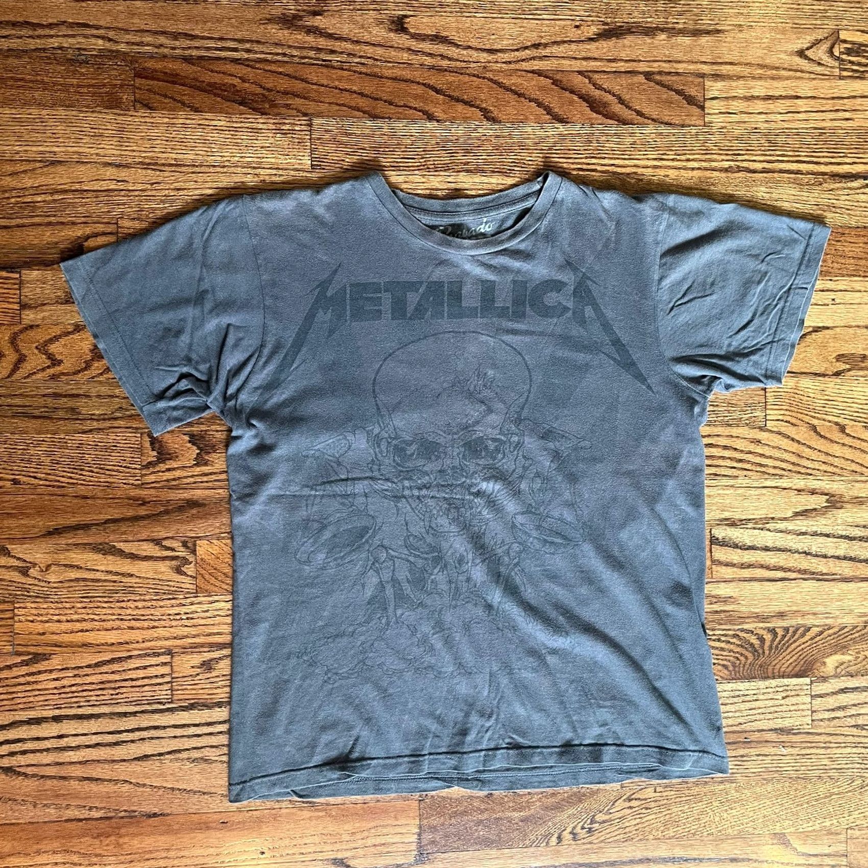 Bravado VINTAGE Metallica Shirt Men L Gray Short Sleeve Crew Neck Bravado Front Graphic 100 Percent Cotton 2010-2019 Music T-Shirt Mens Size US L / EU 52-54 / 3 - 3 Thumbnail