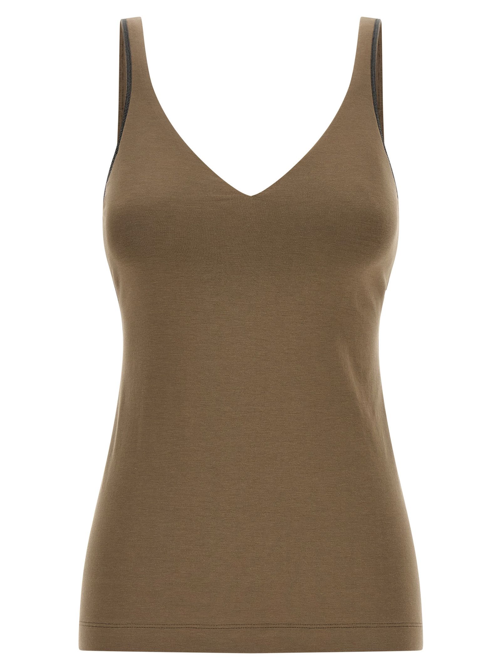 'Shiny Straps' top