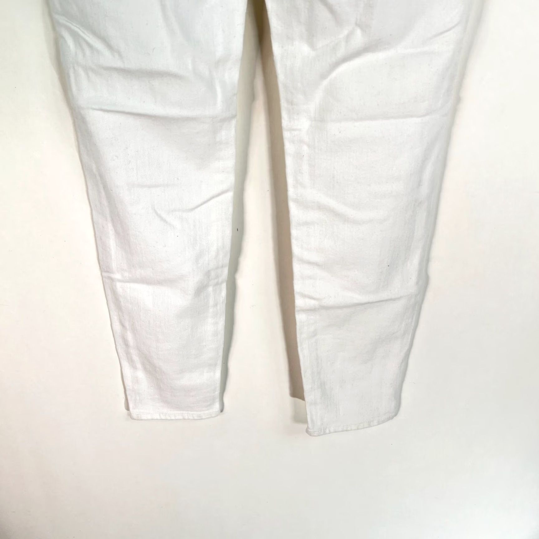 Vintage Pilcro & The Letterpress White Denim Jeans Women's 29 Ankle High Rise 28x28 Size 29" - 7 Thumbnail