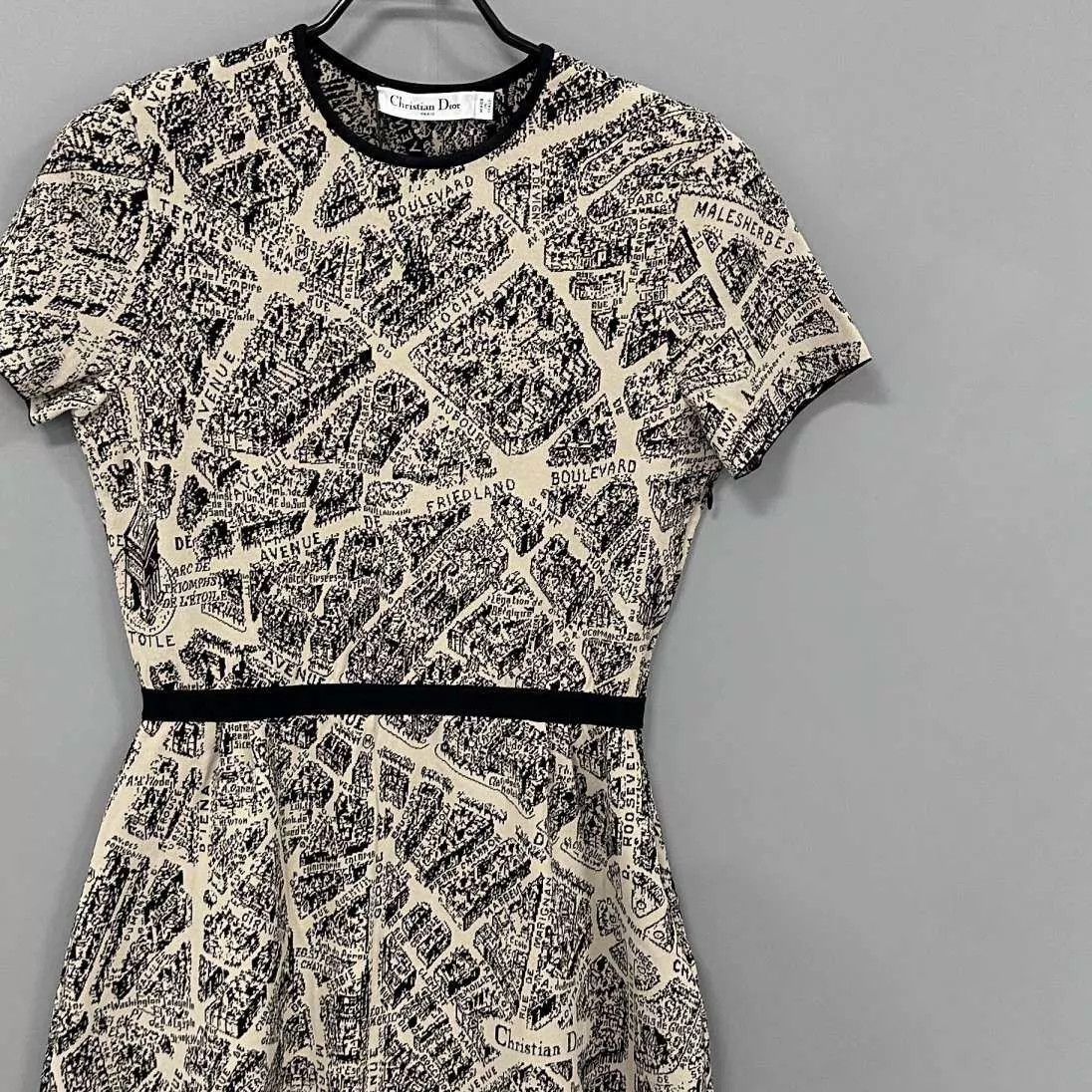 Dior Dior Paris Map Knit Dress 99 New 36 Size XS / US 0-2 / IT 36-38 - 2 Thumbnail