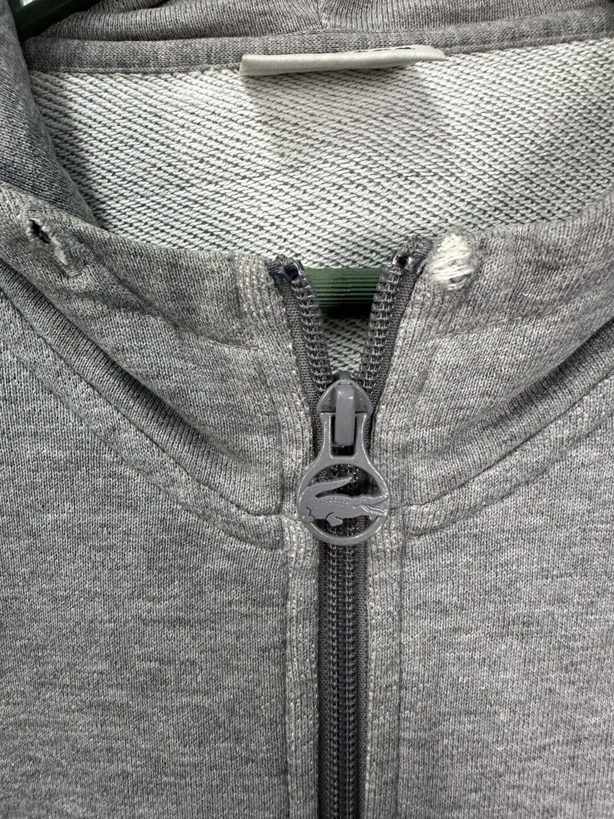 Lacoste Lacoste Distressed Hoodie Z424 Size US L / EU 52-54 / 3 - 3 Thumbnail