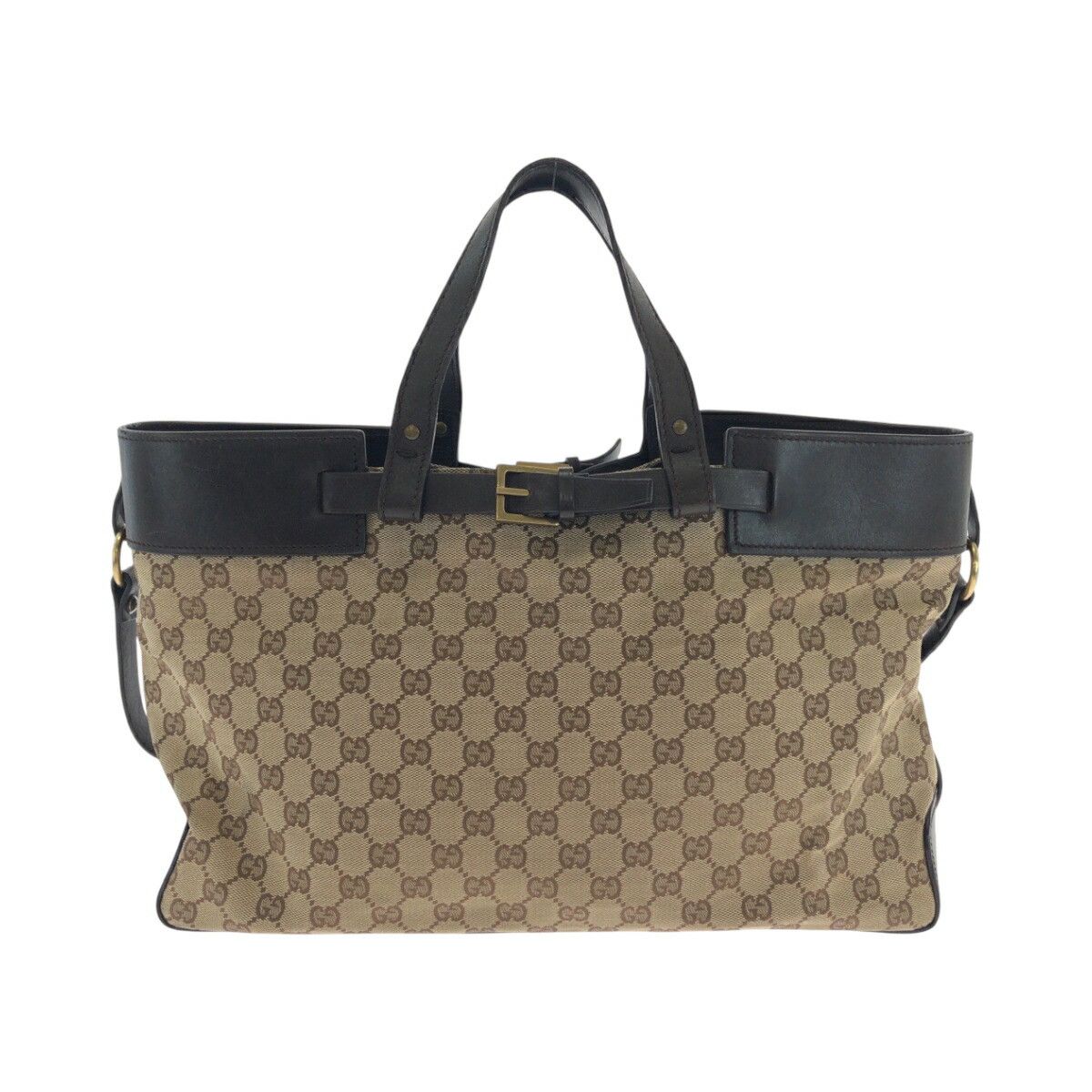 Gucci Gucci GG Canvas Handbag 106258 Canvas Tote Bag 106258 in Brown, Women's