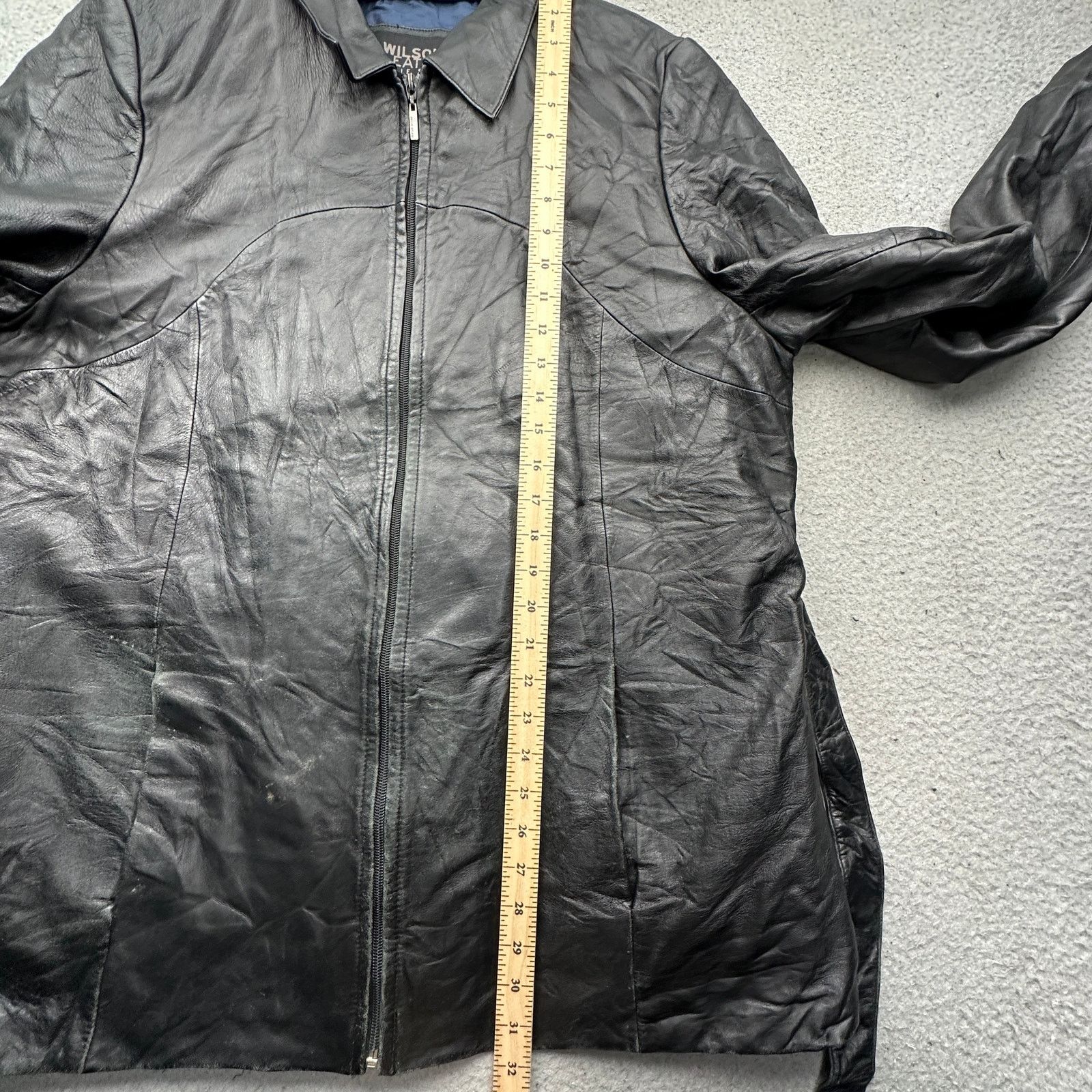 Wilsons Leather Wilsons Leather Pelle Studio Zip Coat Jacket Women 1X Belted Size XL / US 12-14 / IT 48-50 - 5 Thumbnail