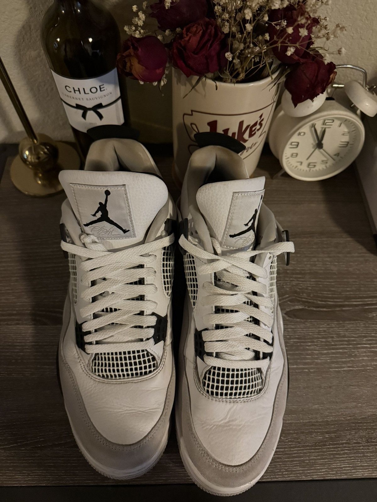Jordan Brand Jordan 4s Military Black Size US 12 / EU 45 - 5 Thumbnail