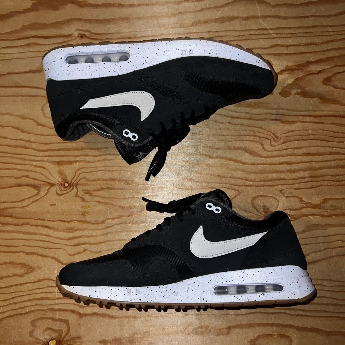 Nike NIKE AIR MAX 1 86 OG GOLF BIG BUBBLE BLACK SHOES Size US 11.5 / EU 44-45 - 2 Thumbnail