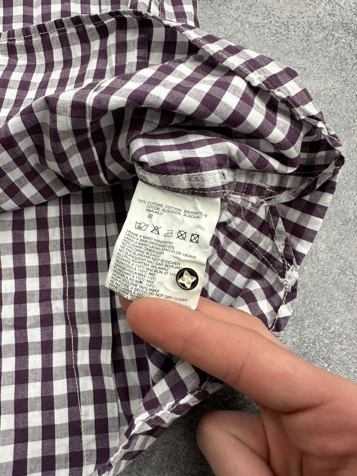 Diesel Vintage Diesel Button Up Short Sleeve Shirt Y2K Checkered Size US XL / EU 56 / 4 - 10 Thumbnail