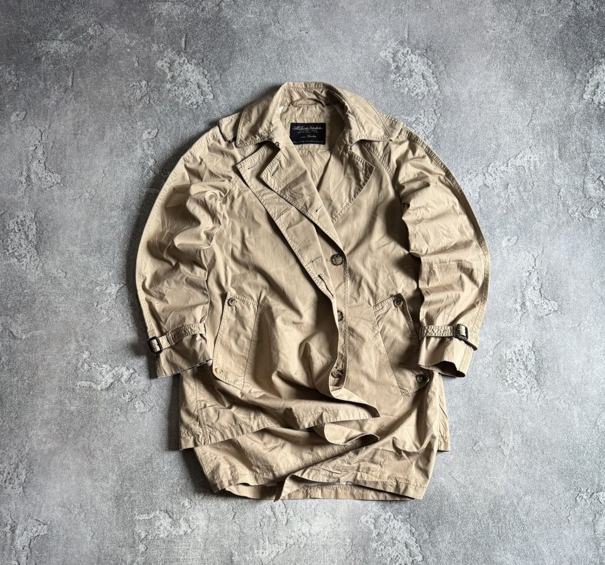 Allsaints AllSaints 12size Hanover Trench coat jacket old money 00s Size XL / US 12-14 / IT 48-50 - 1 Thumbnail