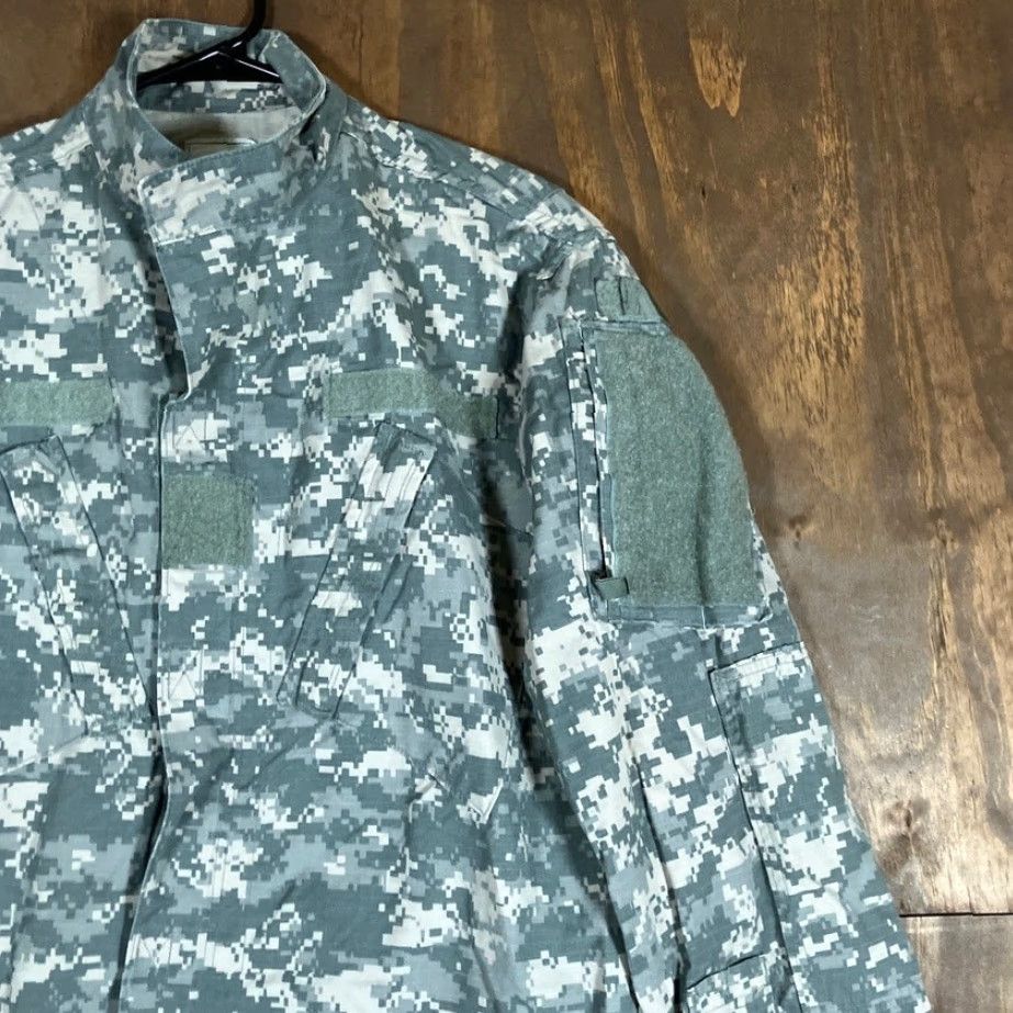 Vintage VINTAGE Army Coat Military Unisex Camouflage Digicam Green M Jacket Regular Size US M / EU 48-50 / 2 - 5 Thumbnail