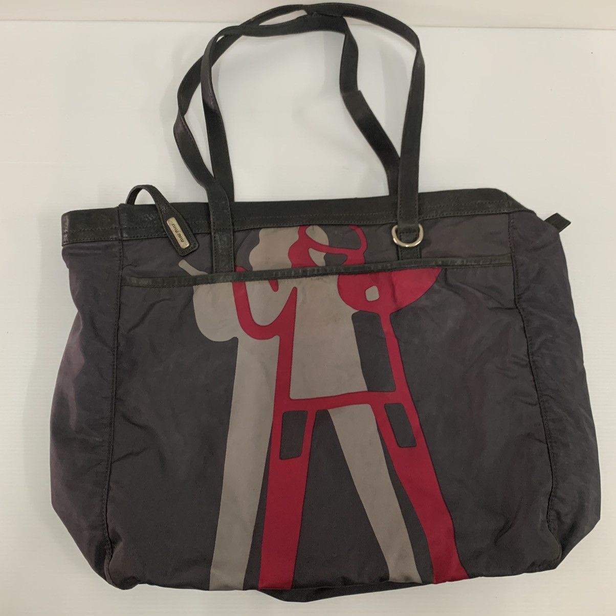 Miu Miu Miu Miu Nylon Tote Bag Size ONE SIZE - 12 Thumbnail